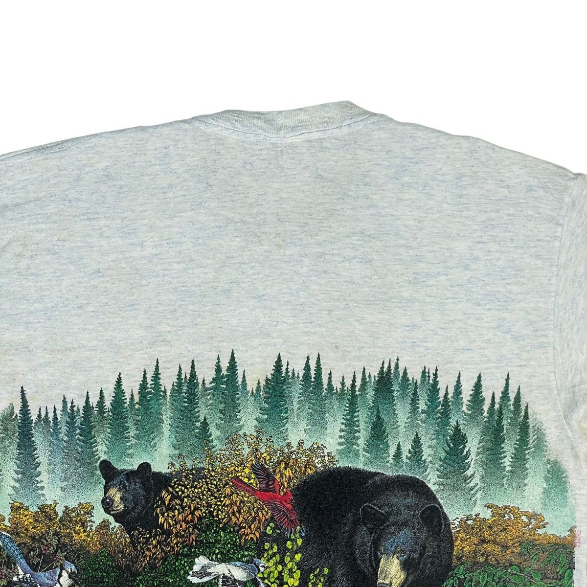 Habitat 🔥LAST PRICE🔥 Vintage 92 AOP Habitat XCII Bears Racoons Tee Size US L / EU 52-54 / 3 - 10 Thumbnail