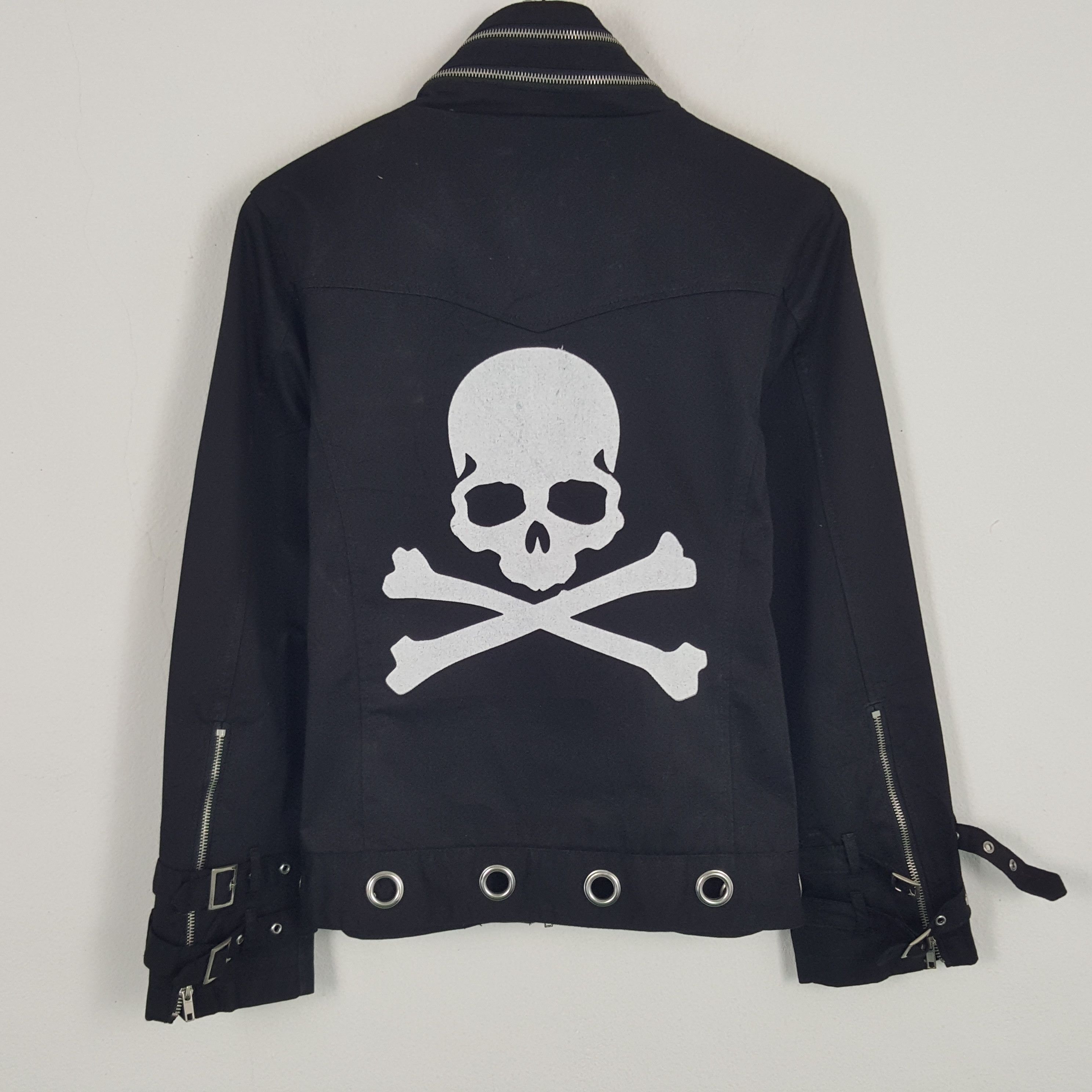 Vintage Vintage Japanese Worker Custom Skull Uniform Jacket Size US XS / EU 42 / 0 - 1 Thumbnail