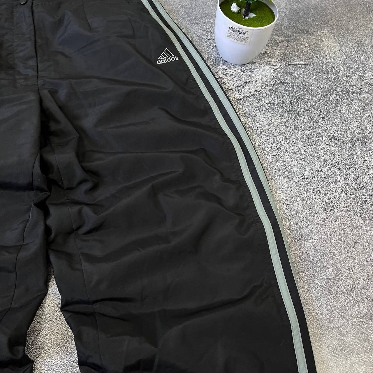 Adidas Vintage 90s Adidas Nylon Windbreaker Track Pants Men's Size US 35 - 15 Thumbnail