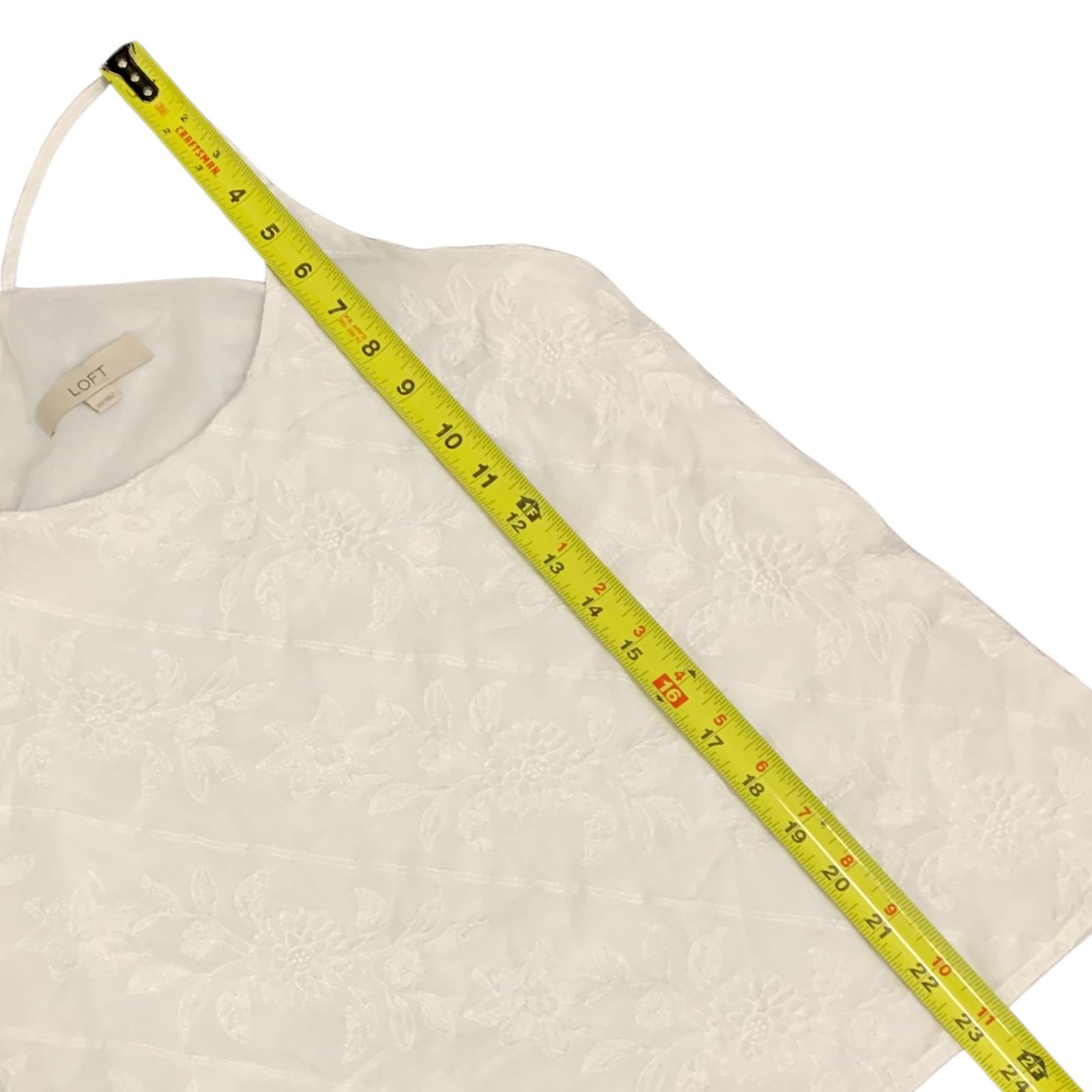 Loft Vintage Loft Embroidered Floral Cami Top | Women's XS Size XS / US 0-2 / IT 36-38 - 5 Thumbnail