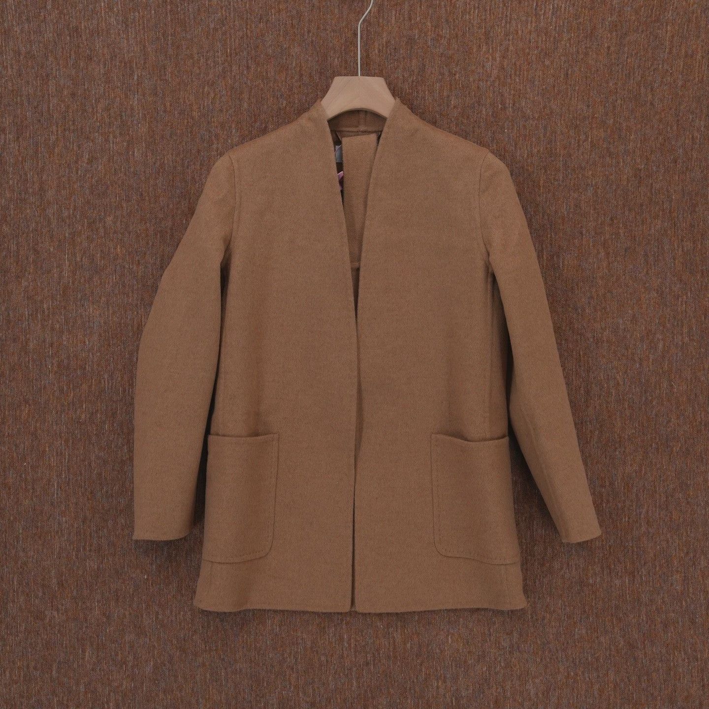 Max Mara MaxMara HAROLD V-neck Camel Coat Size XS / US 0-2 / IT 36-38 - 1 Thumbnail