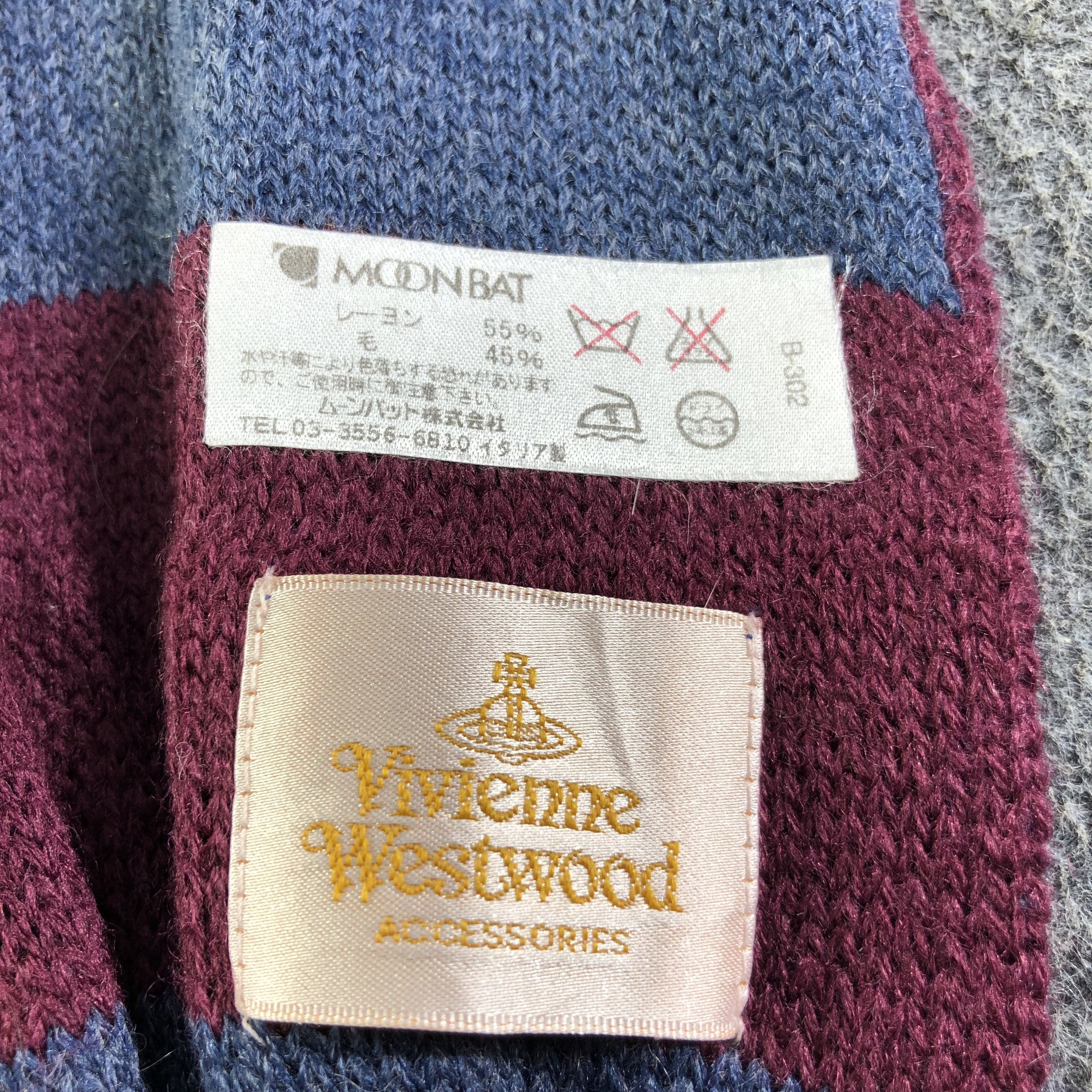 Vivienne Westwood Vivienne Westwood Bobbles Skull Scarf Muffler Skull V2112 Size ONE SIZE - 6 Thumbnail