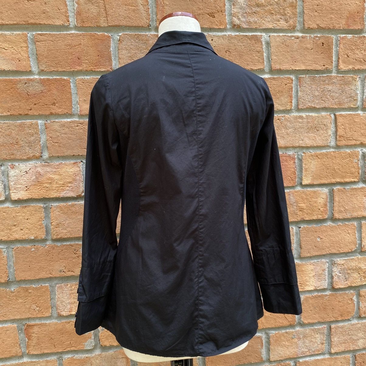 Trunk Ltd TRUNK Black Long-Sleeve Collared Shirt Size XS / US 0-2 / IT 36-38 - 2 Thumbnail