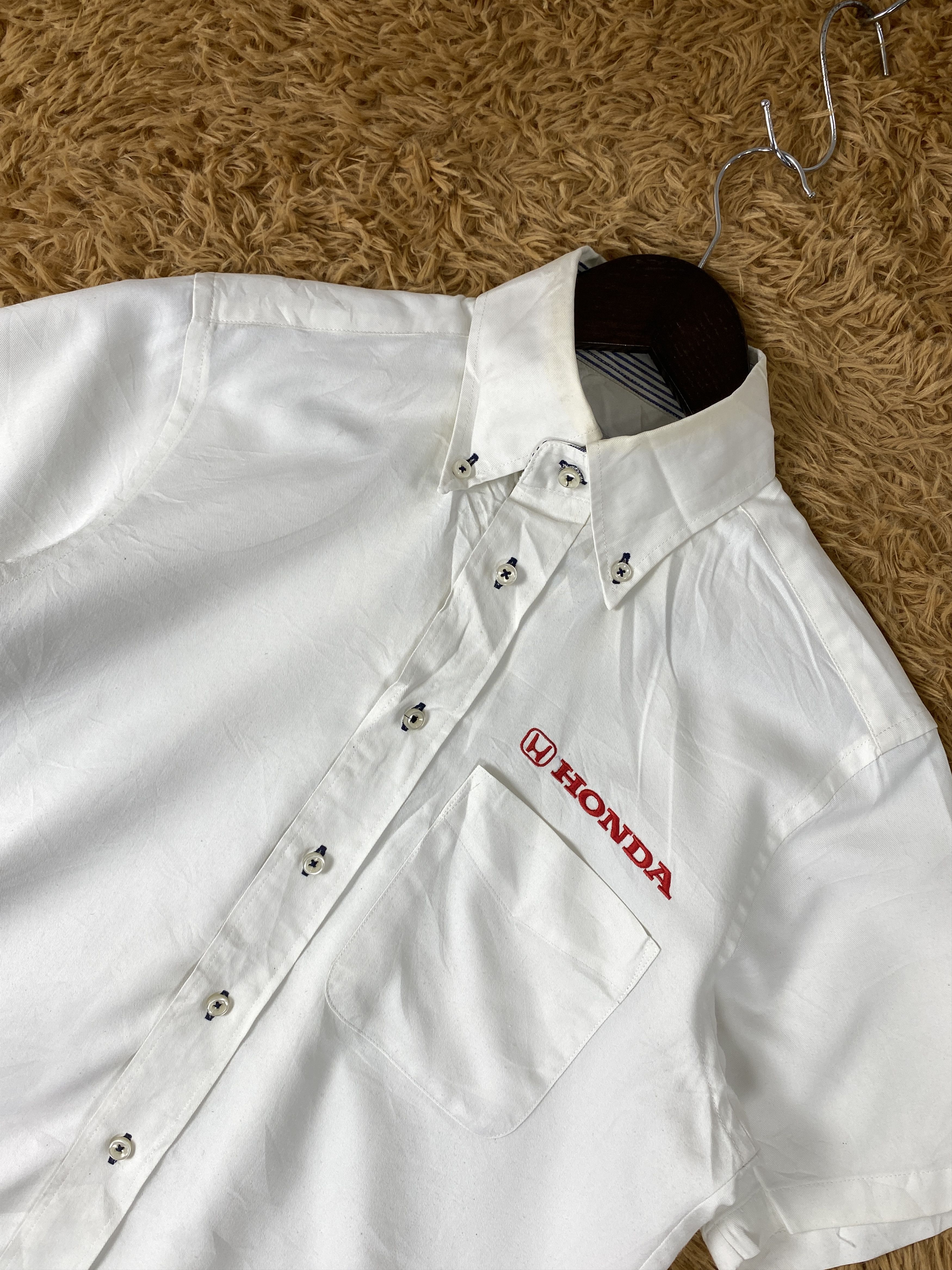 Honda Vintage Honda Button Up Shirts J1962 Size US S / EU 44-46 / 1 - 2 Thumbnail