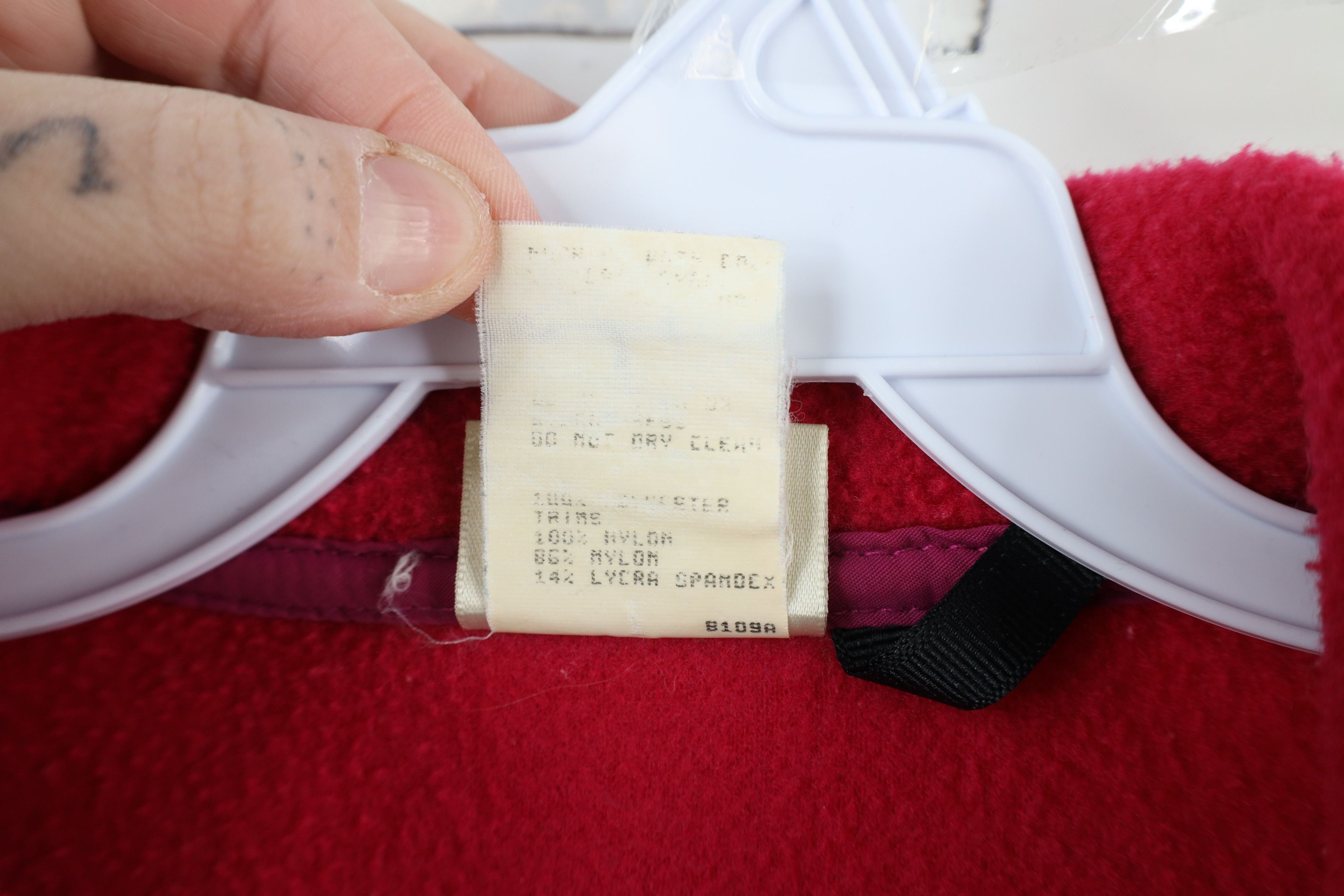 L.L. Bean × Vintage Vintage 90s LL Bean Spell Script Full Zip Fleece Jacket USA Size M / US 6-8 / IT 42-44 - 11 Thumbnail