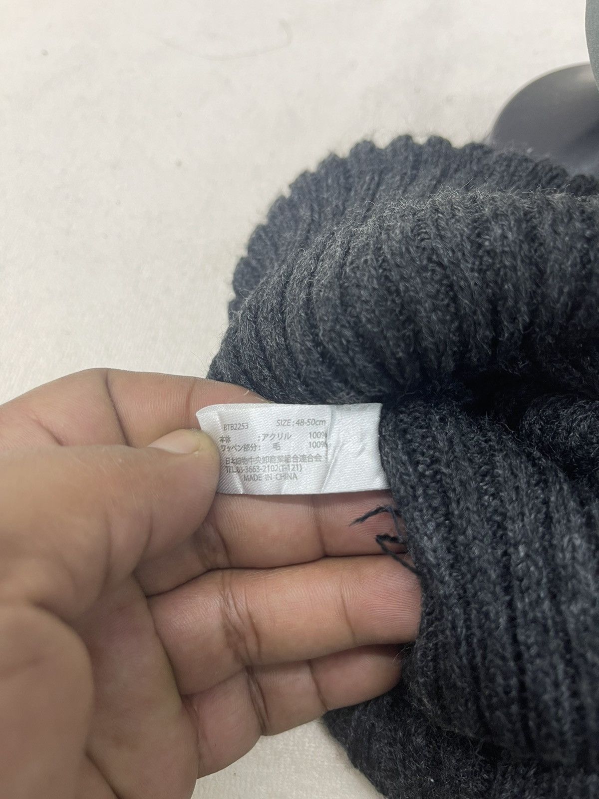 Harris Tweed HARRIS TWEED FISHERMAN BEANIE Size ONE SIZE - 6 Thumbnail