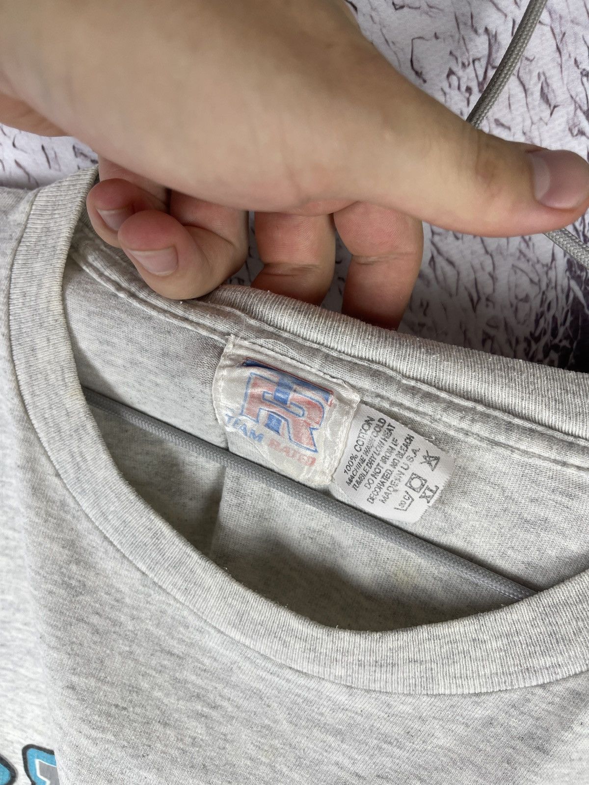 MLB the Flinstones vintage 1994 Florida Marlins MLB baseball tee Size US XL / EU 56 / 4 - 10 Thumbnail