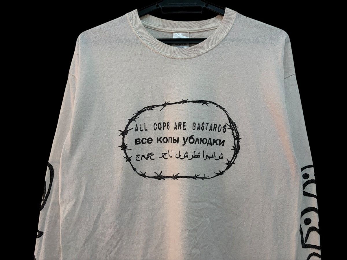 Gildan A C A B 1 3 1 2 LONGSLEEVE GRAPHIC RARE PUNK TEE Size US L / EU 52-54 / 3 - 3 Thumbnail