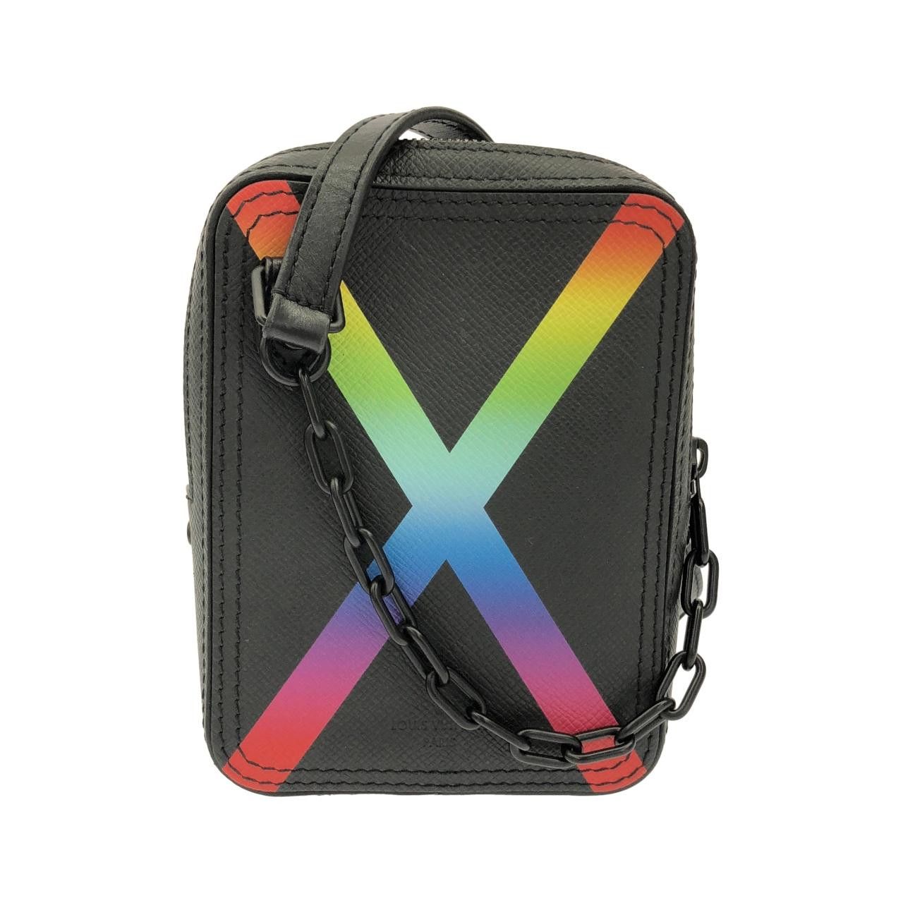 Louis Vuitton Louis Vuitton Louis Vuitton Taiga Danube Messenger Shoulder Bag Leather Crossbody Bag M30332 DUTY FREE for USA Size ONE SIZE - 1 Thumbnail