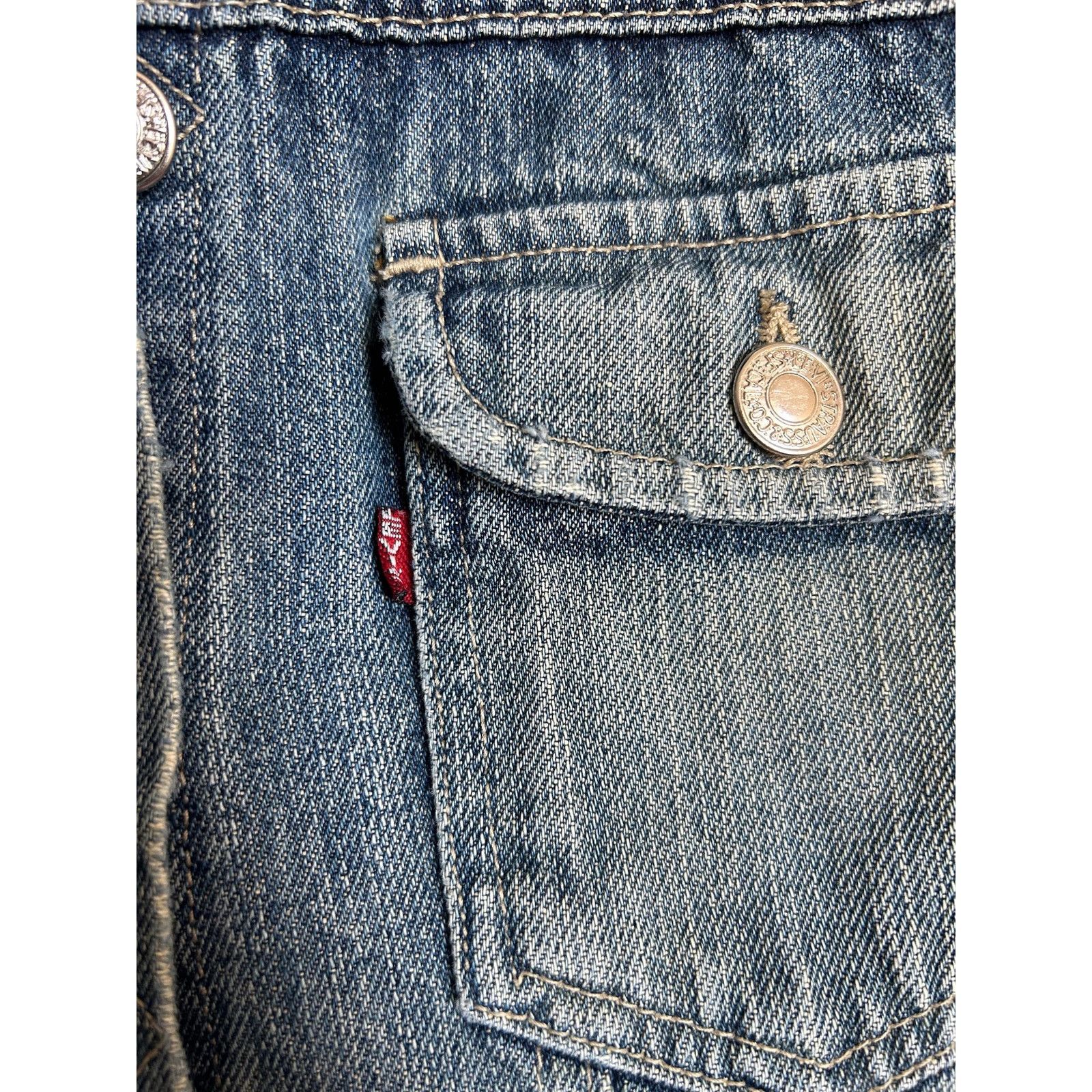 Levi's Levi's Big E Denim Jacket S - Vintage Trucker 90s Y2K Style Size US S / EU 44-46 / 1 - 5 Thumbnail