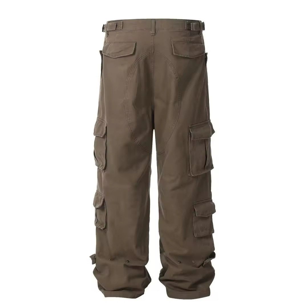 Designer × Vintage Vintage Zipper Leg Cargo Heavy Pants Trousers Size US 31 - 9 Thumbnail