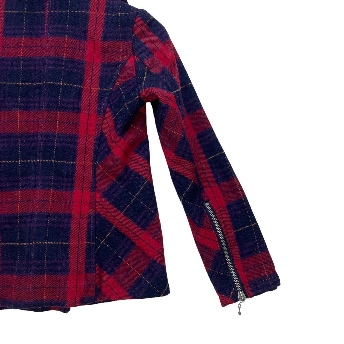 Japanese Brand × Mari's Rock 💥Awesome Spiral Girl Double Collar Jacket Size M / US 6-8 / IT 42-44 - 7 Thumbnail