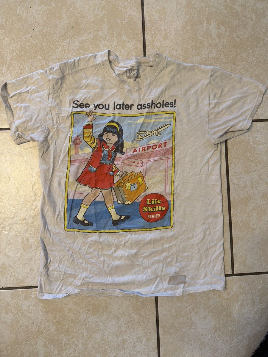 Other See You Later Assholes Vintage Tee Size US M / EU 48-50 / 2 - 1 Thumbnail