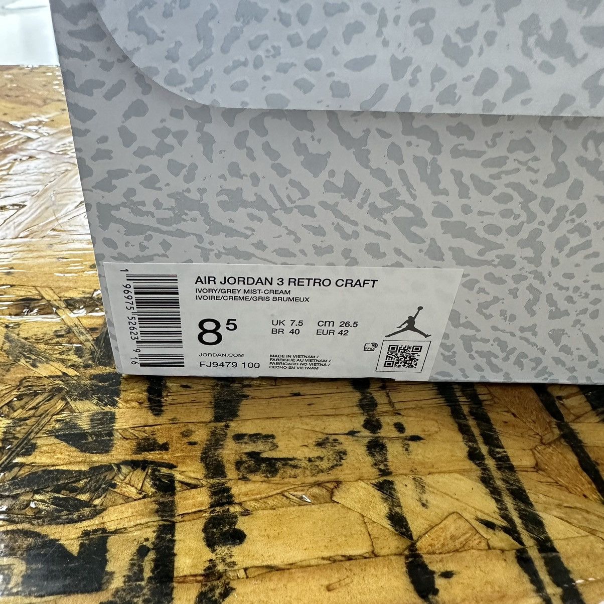 Jordan Brand × Nike AJ3 ‘Craft Ivory’ Size US 8.5 / EU 41-42 - 9 Thumbnail