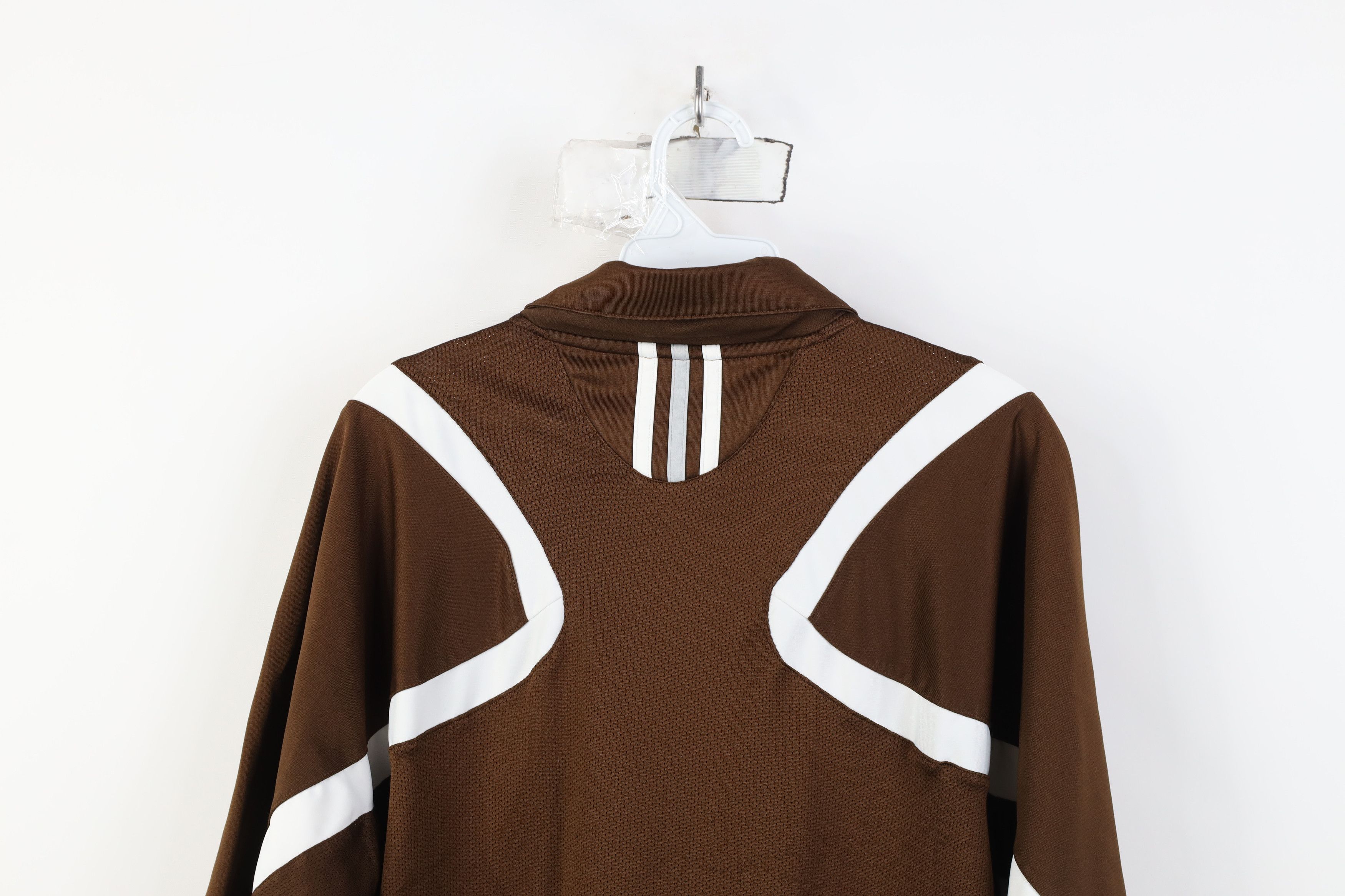 Adidas Adidas Bowling Green State University Football Polo Brown Size US L / EU 52-54 / 3 - 16 Thumbnail