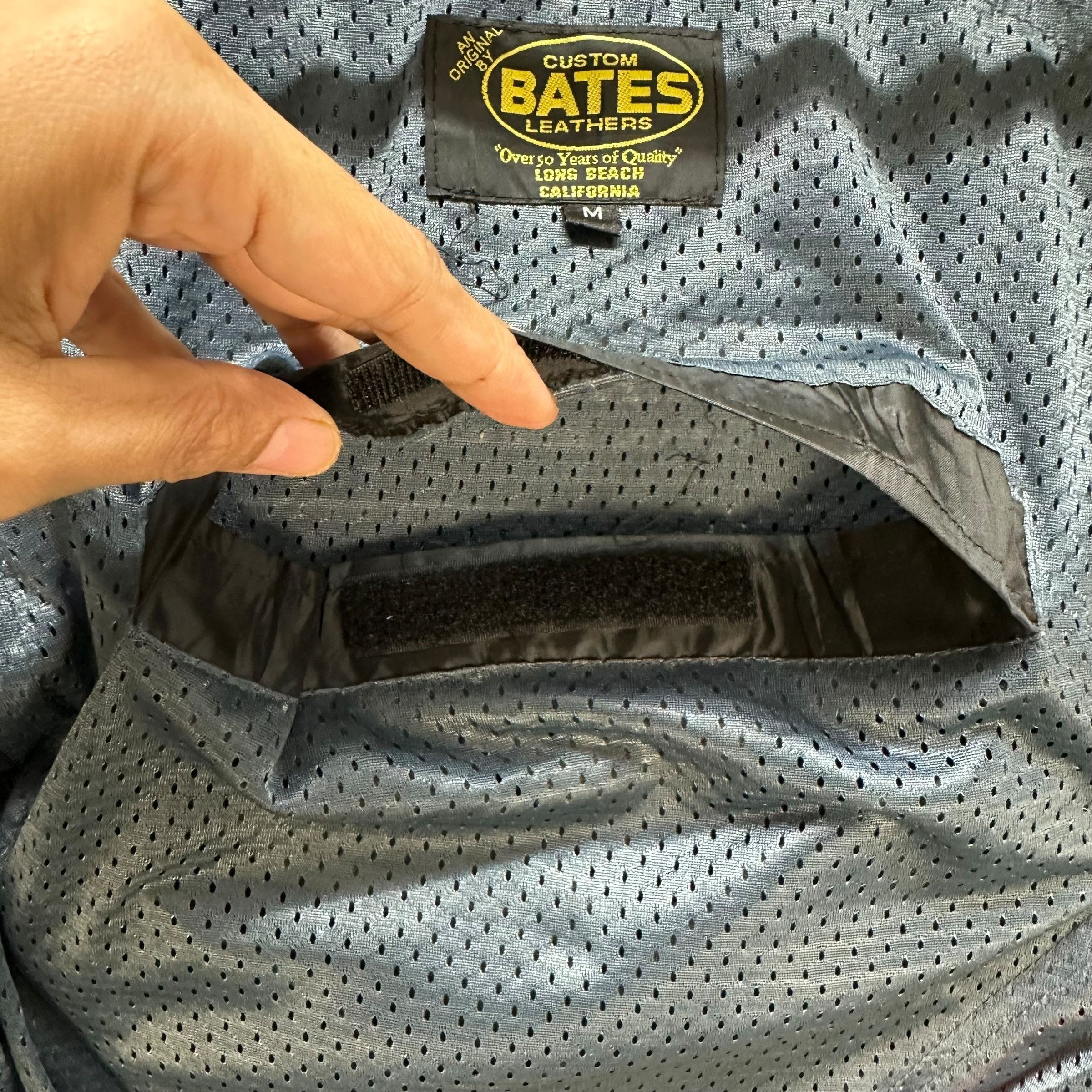 Vintage CUSTOM BATES LEATHERS NHRA Drag Racing Jacket #A53-1234 Size US M / EU 48-50 / 2 - 13 Thumbnail