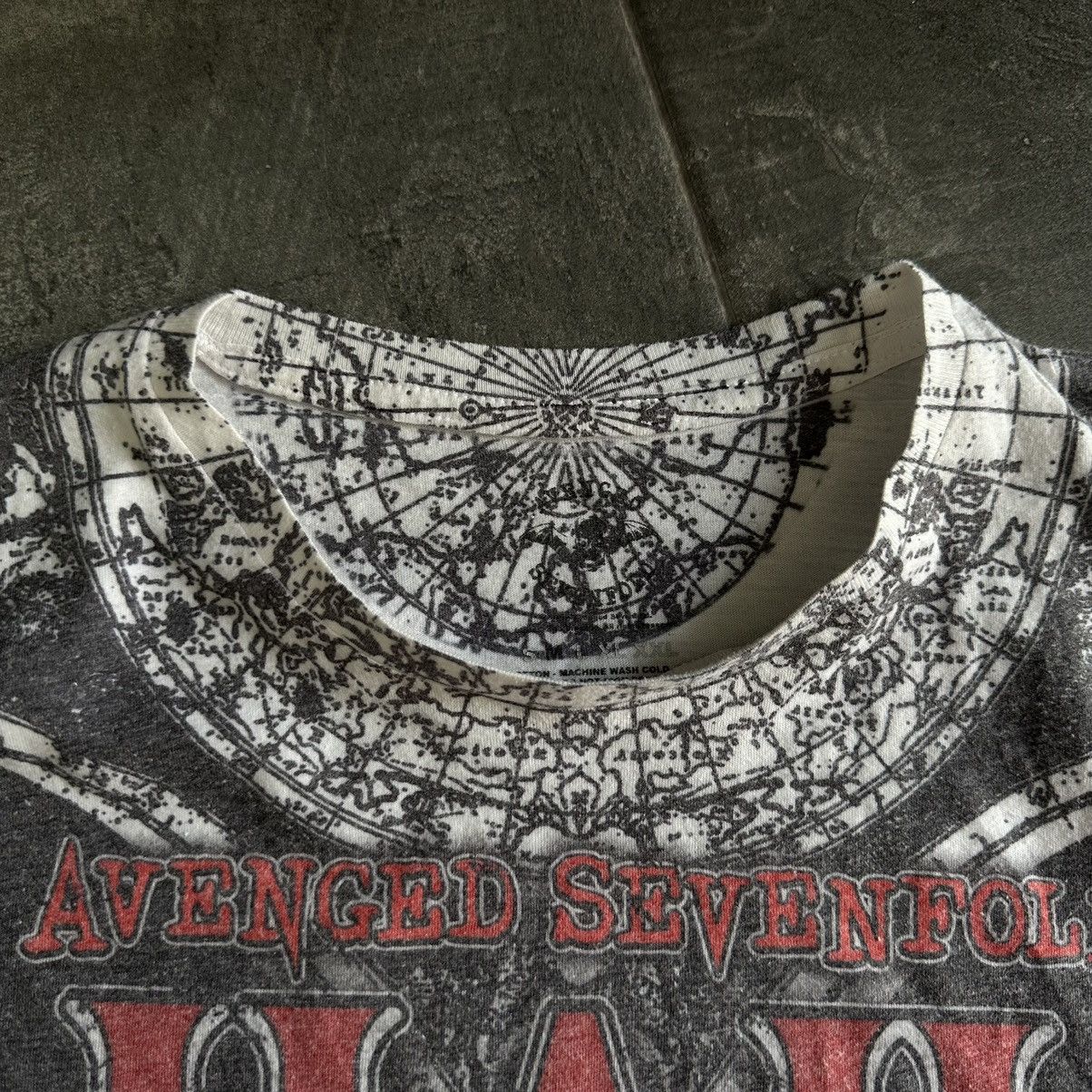 Band Tees × Vintage Vintage Avenged Sevenfold T-shirts Hall of the King Band Y2K Size US M / EU 48-50 / 2 - 6 Thumbnail