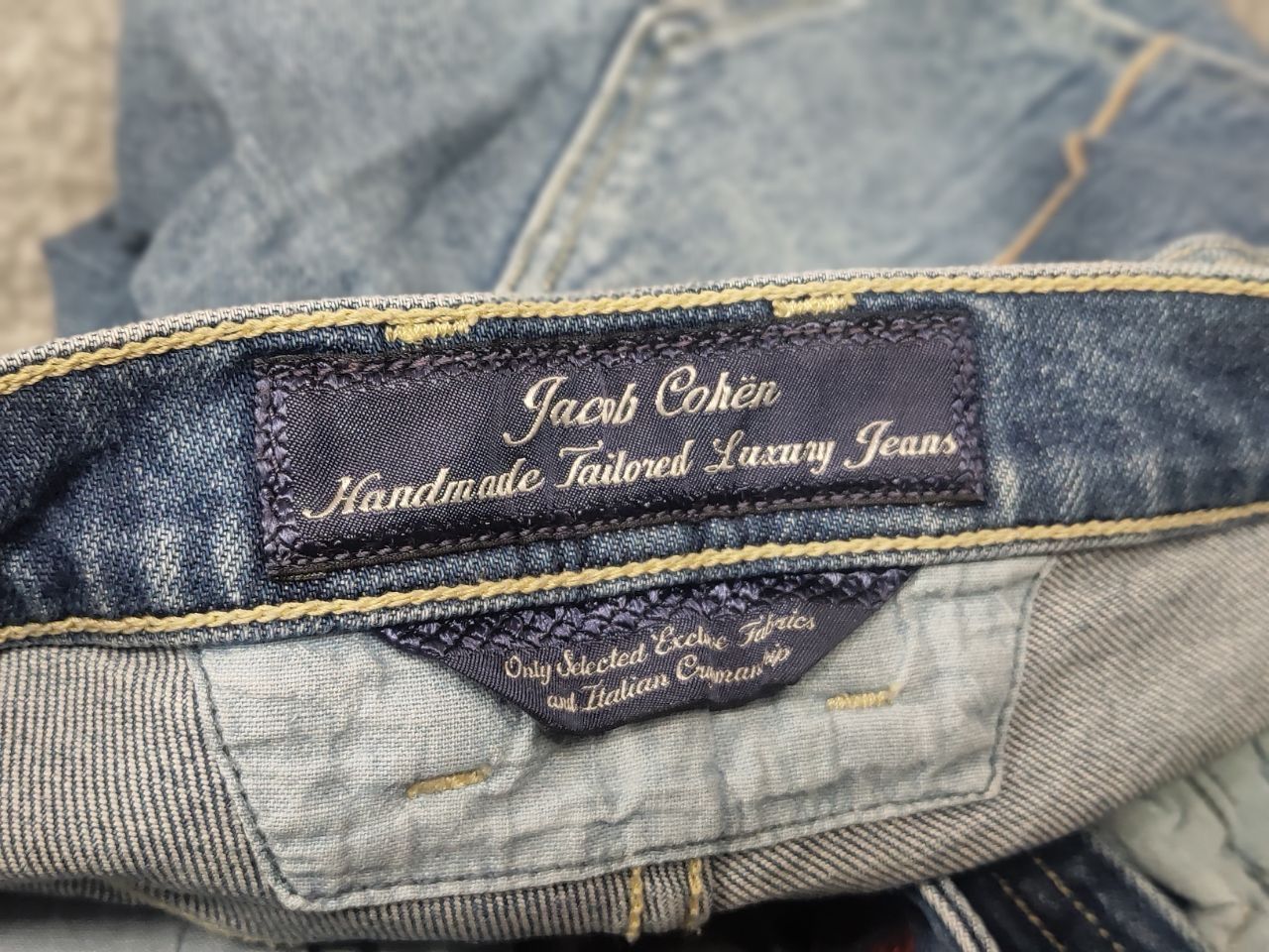 Jacob Cohen Jacob Cohen Italy Design Karen Stripe Side Slim Denim Jeans Size 25" / US 0 / IT 36 - 19 Thumbnail