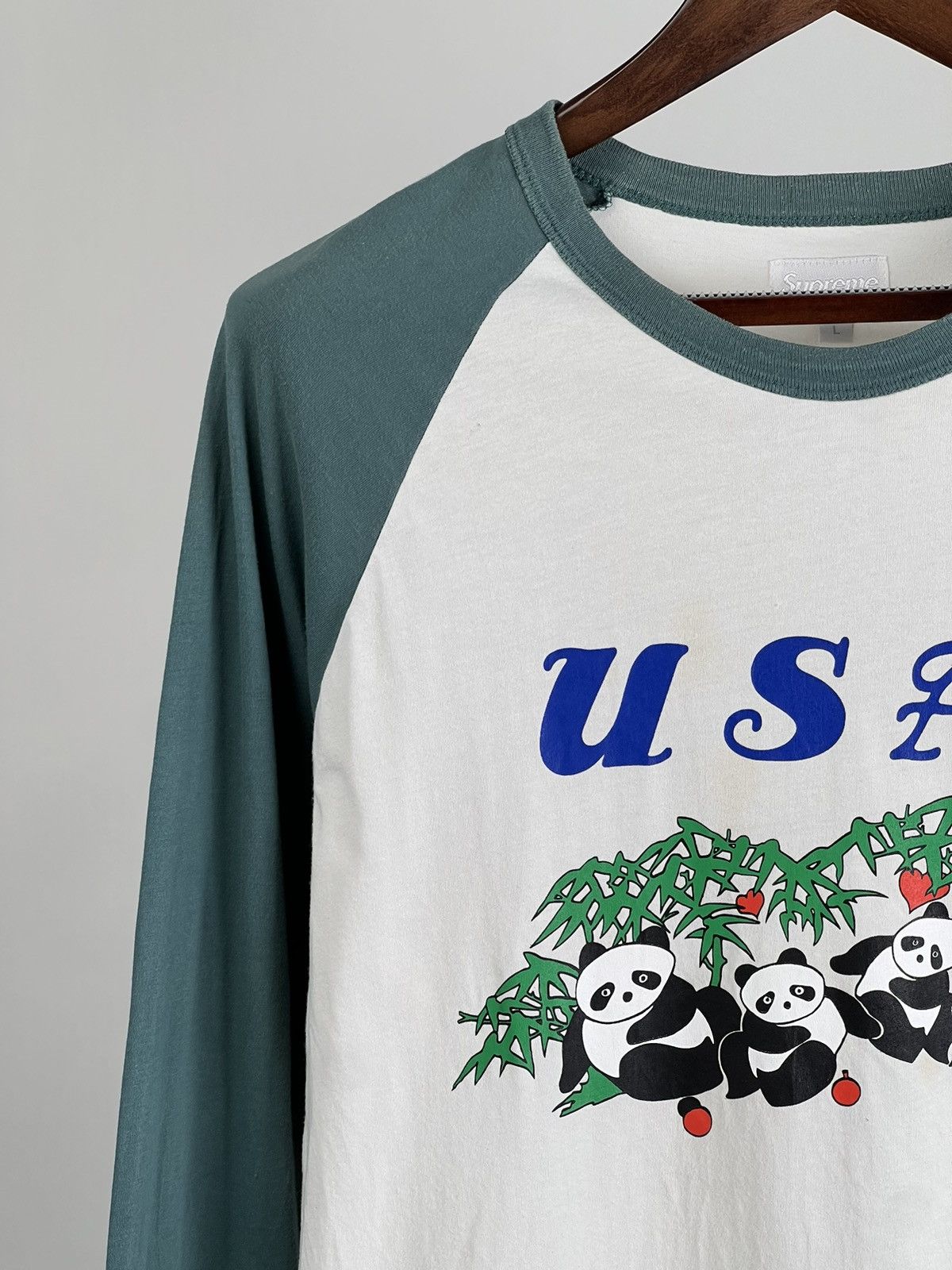 Supreme SUPREME LS panda tee L Size US L / EU 52-54 / 3 - 6 Thumbnail