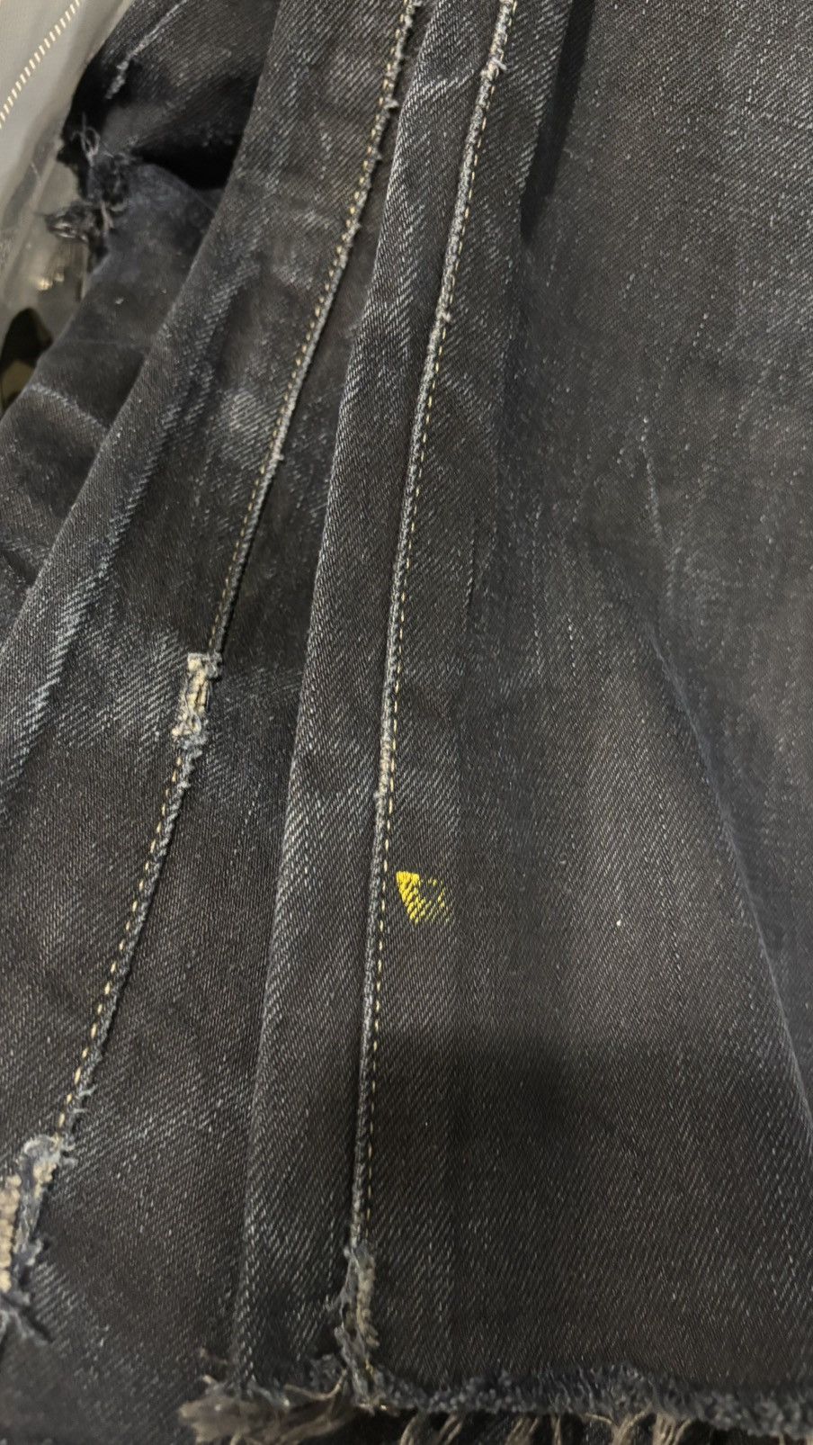 Rick Owens Drkshdw Rick Owens Distressed Detroit Cut Denim Size US 32 / EU 48 - 17 Thumbnail