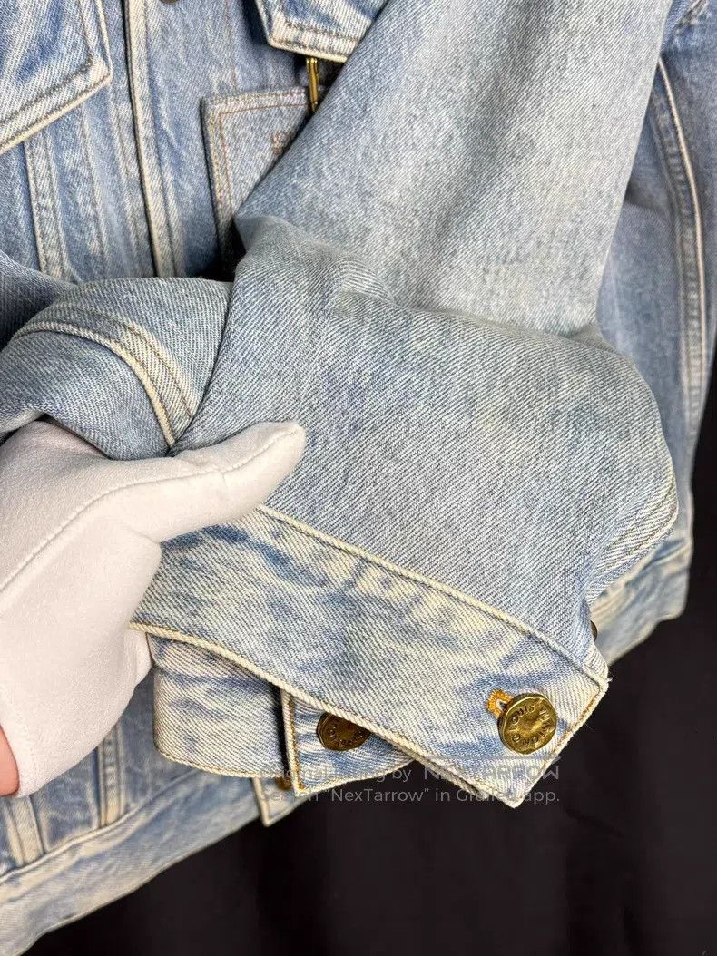 Louis Vuitton Louis Vuitton Blue listed denim jacket Size US M / EU 48-50 / 2 - 3 Thumbnail