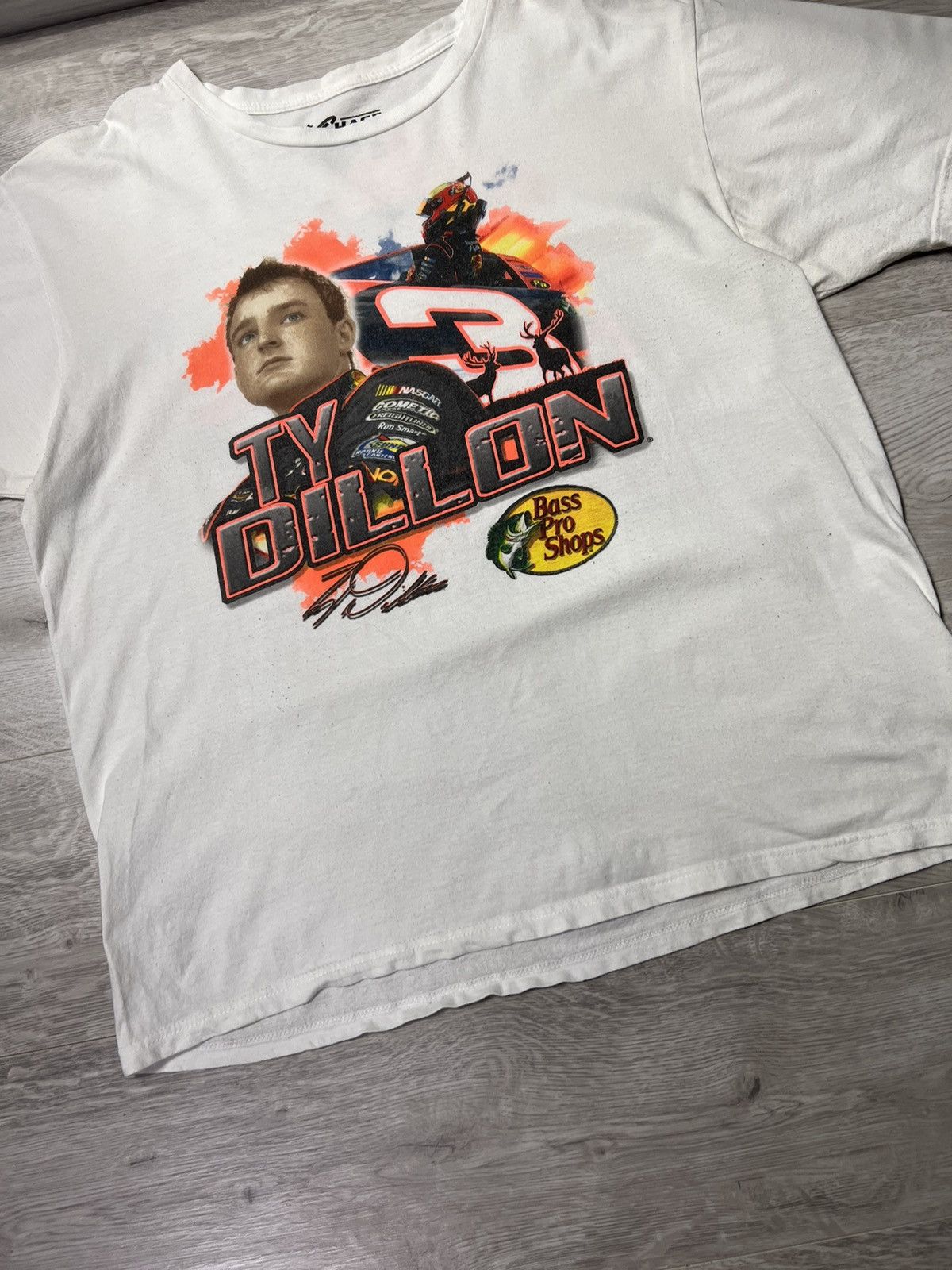 Chase Authentics NASCAR Shirt Mens XL Austin Dillon Racing Double Sided Chase Size US XL / EU 56 / 4 - 4 Thumbnail