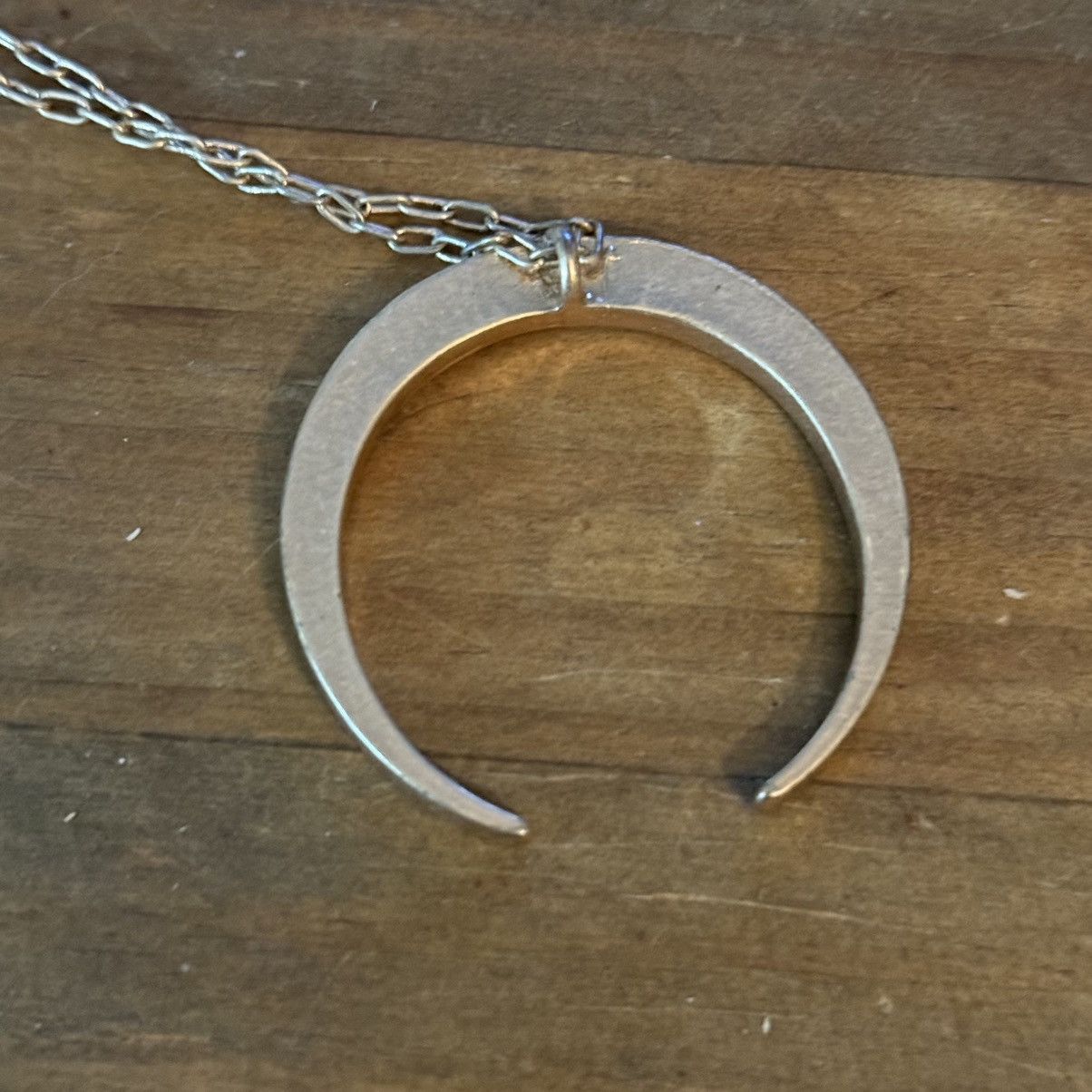 Other Gold tone crescent moon pendant necklace Size ONE SIZE - 4 Thumbnail