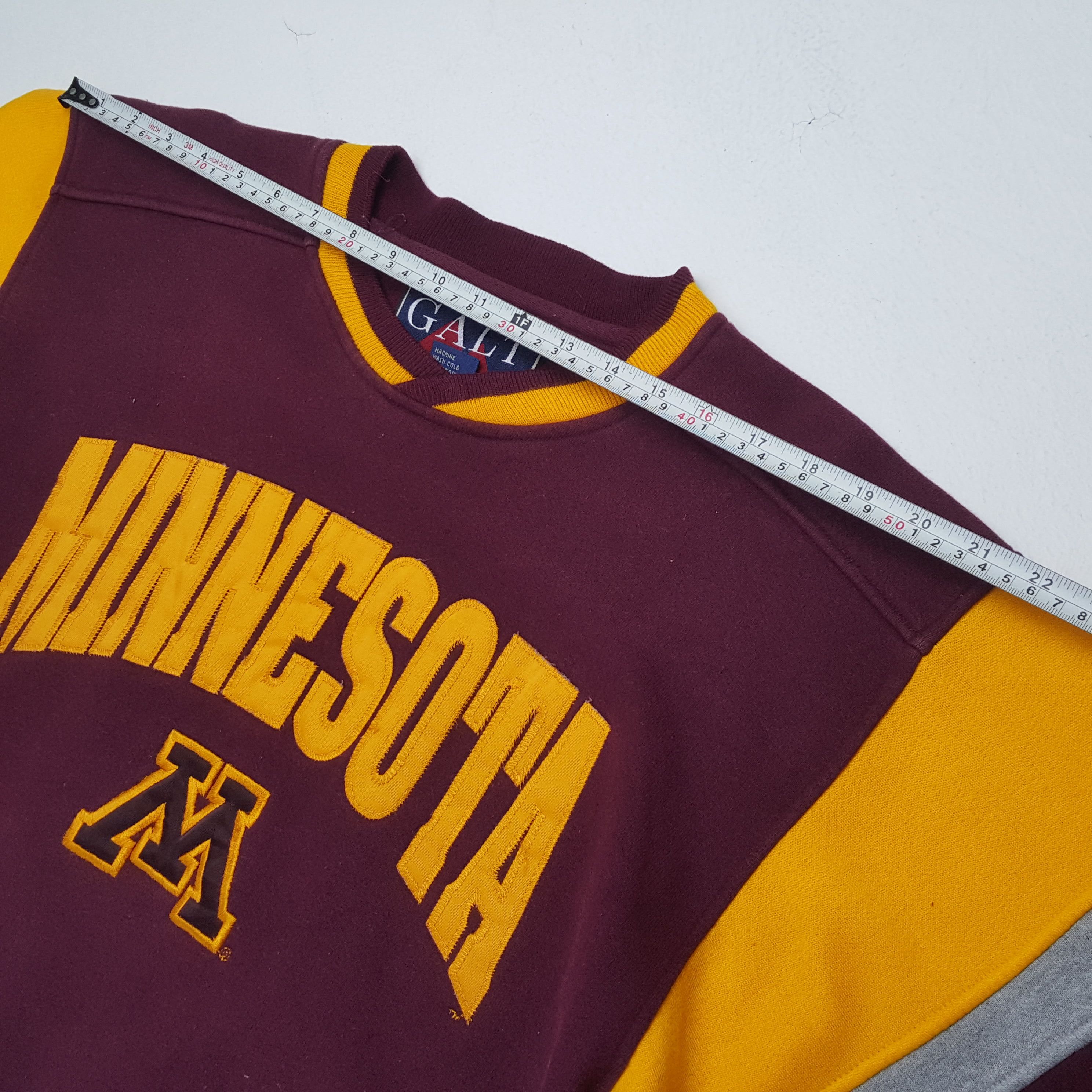 NFL × Vintage MINNESOTA American Sports Team Center Design Sweatshirt Size US M / EU 48-50 / 2 - 4 Thumbnail