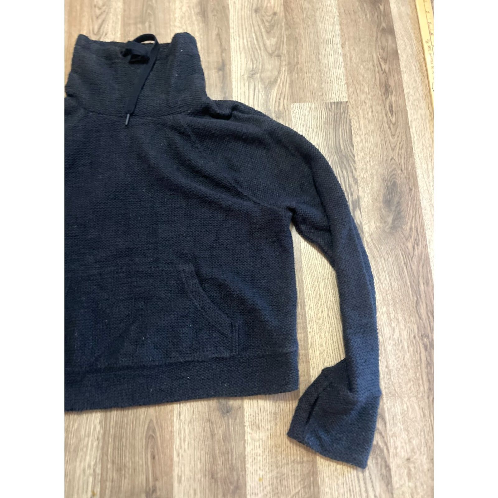 Vintage Aerie Sweater Womens Medium Black Turtleneck Long Sleeve Pullover Casual Knits Mens? Size M / US 6-8 / IT 42-44 - 4 Thumbnail