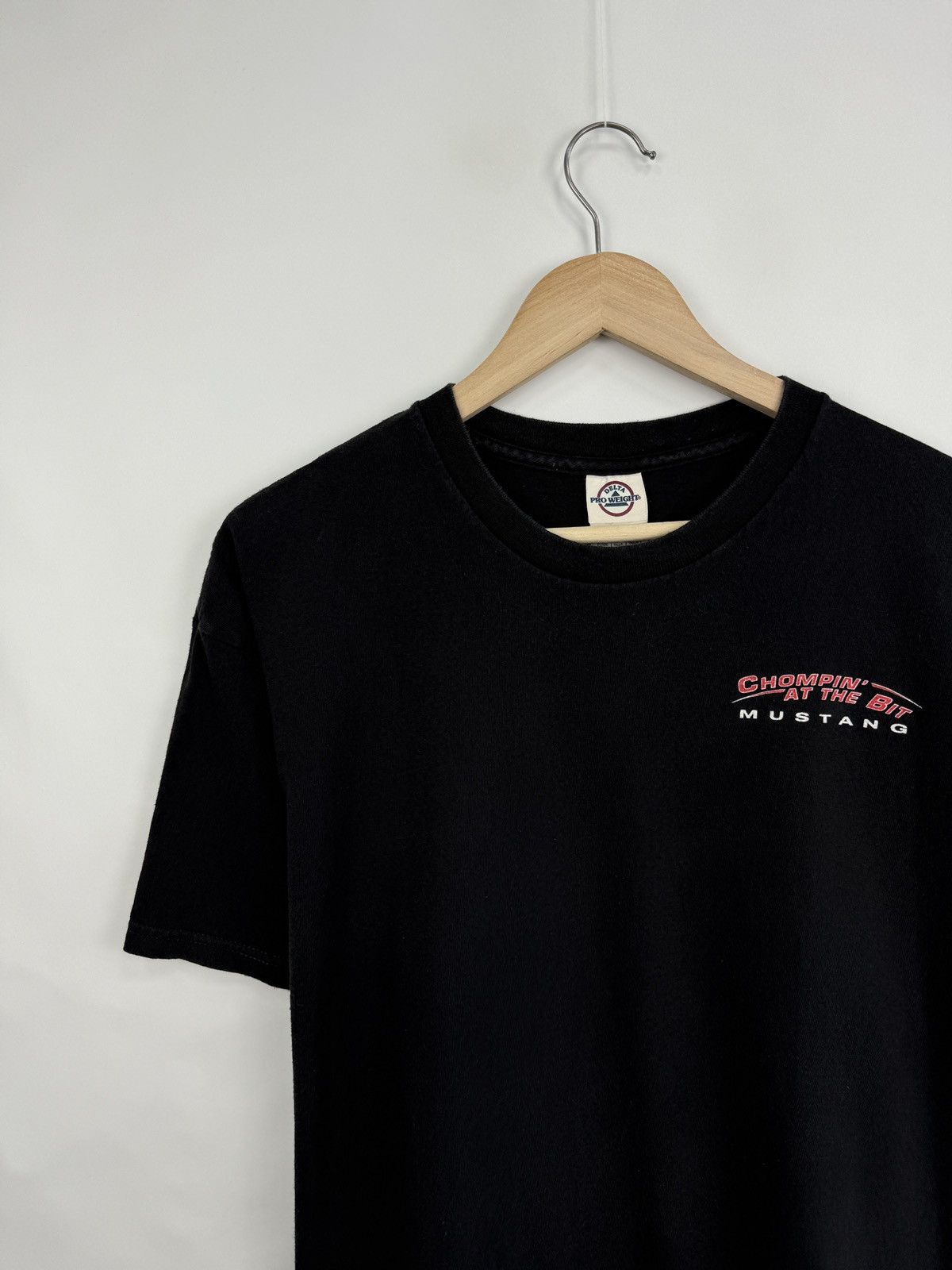 Mustang 🇺🇸Vintage Y2K Mustang Chompin At The Bit Delta Pro Weight Tee Size US XL / EU 56 / 4 - 6 Thumbnail