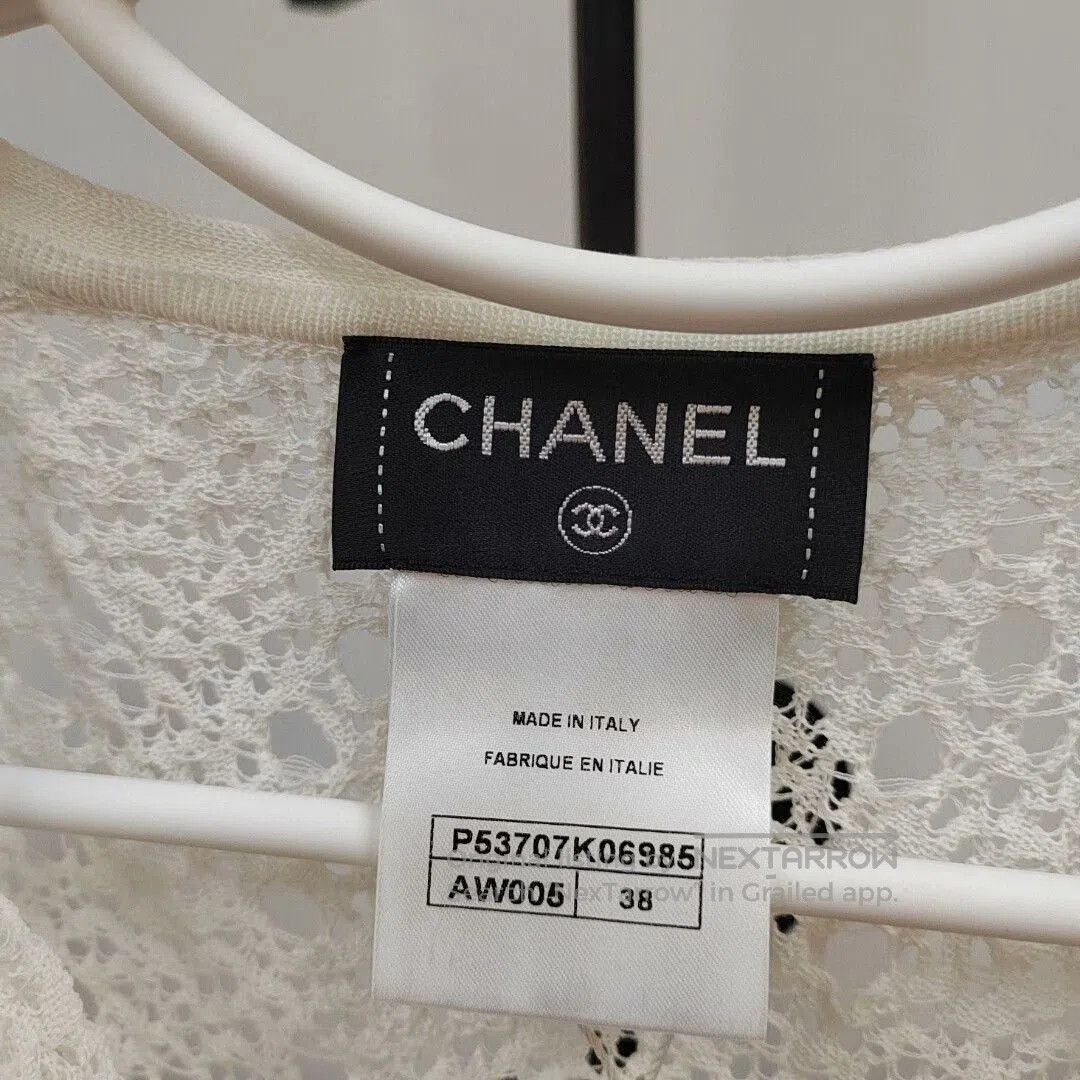 Chanel Chanel Cotton Hollow. Size S / US 4 / IT 40 - 4 Thumbnail