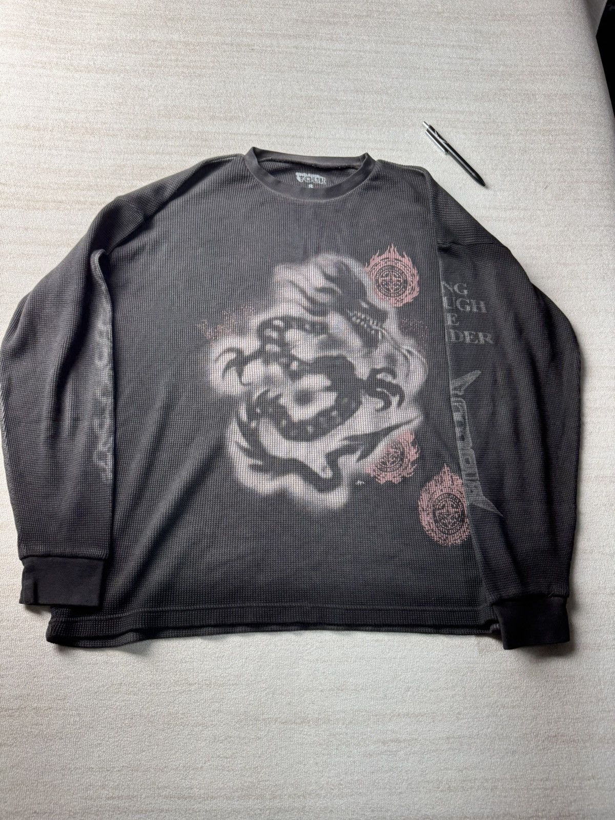 Travis Scott Asia tour thermal LS tee Size US S / EU 44-46 / 1 - 1 Thumbnail