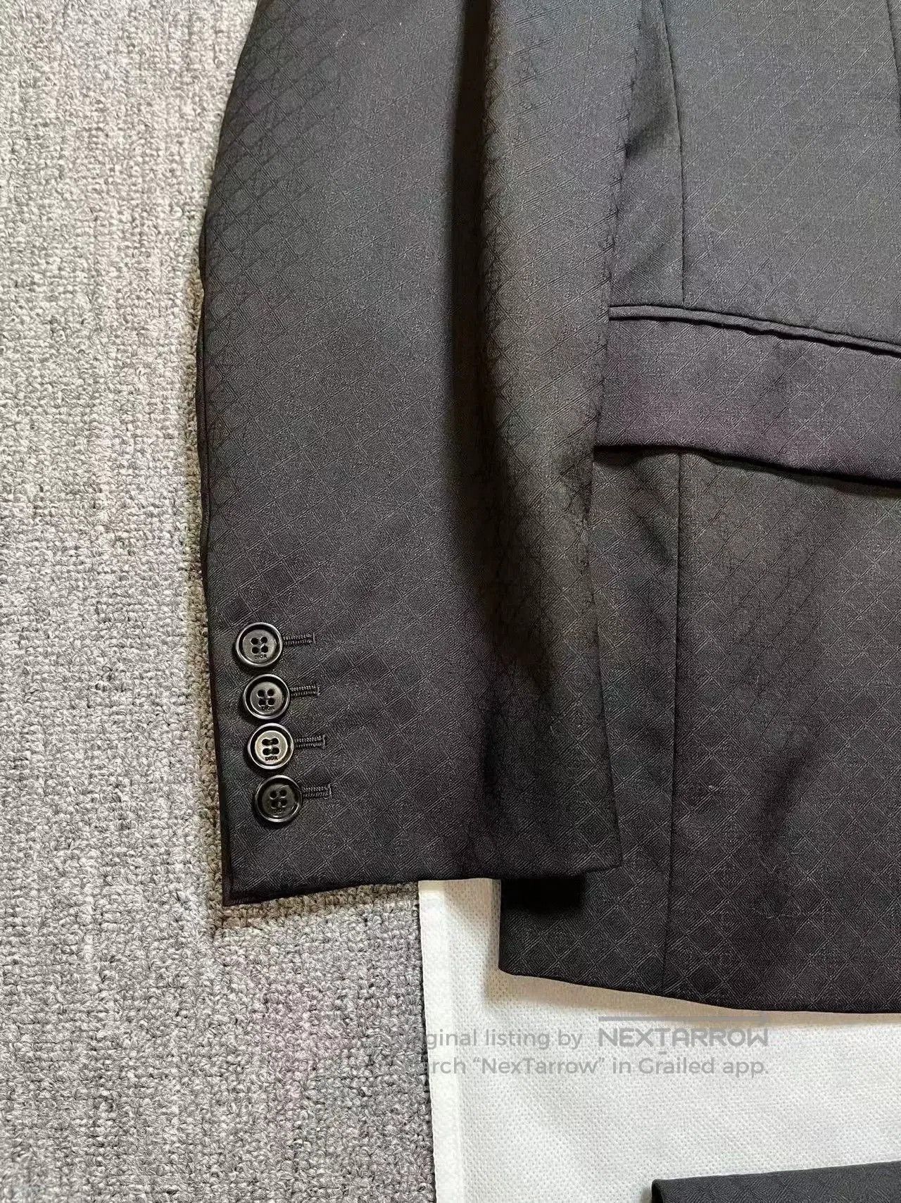 Dior Dior Men's Diamond Pattern Suit Set. Size US M / EU 48-50 / 2 - 3 Thumbnail