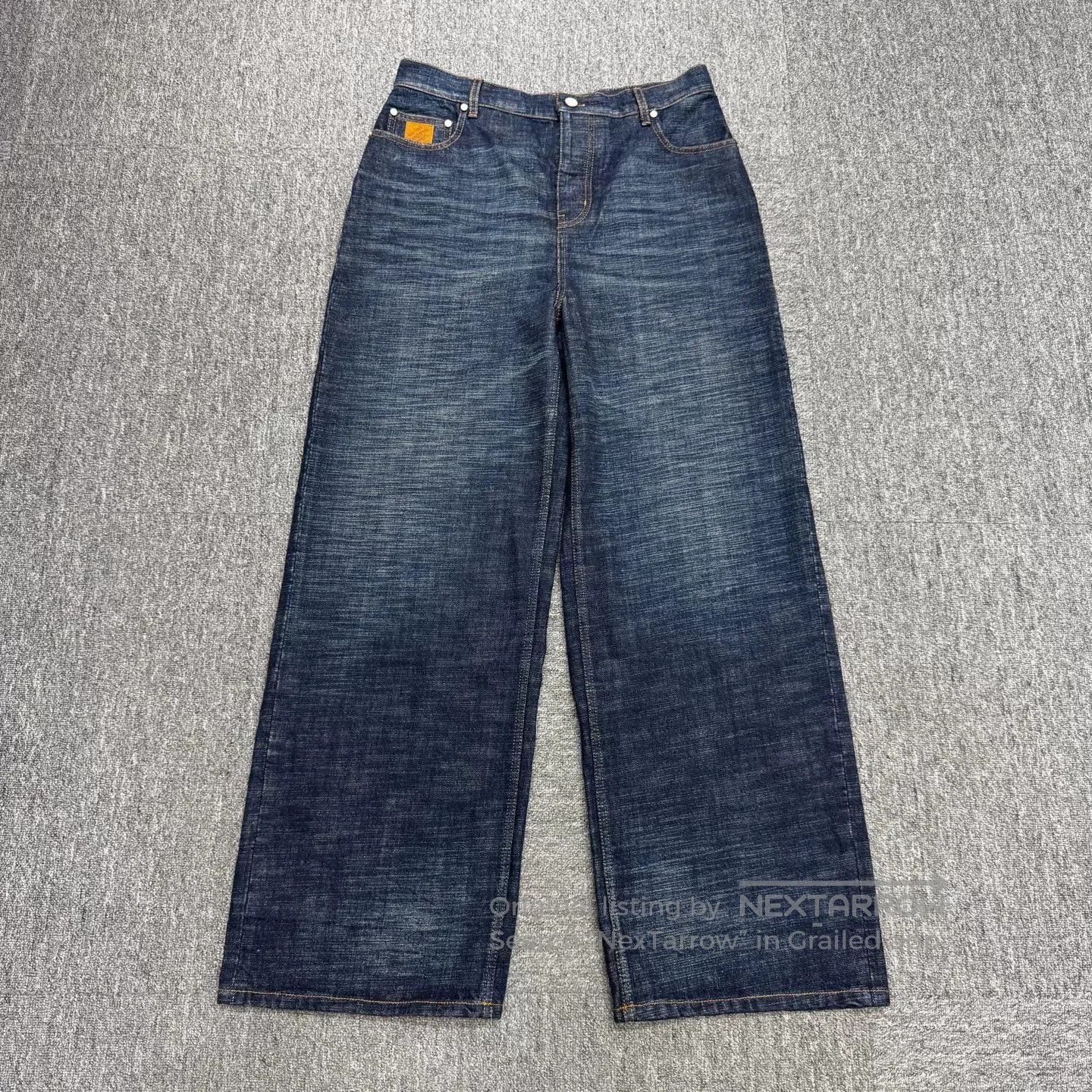 Louis Vuitton louis vuitton vintage striped denim pants. Size US 29 - 1 Thumbnail