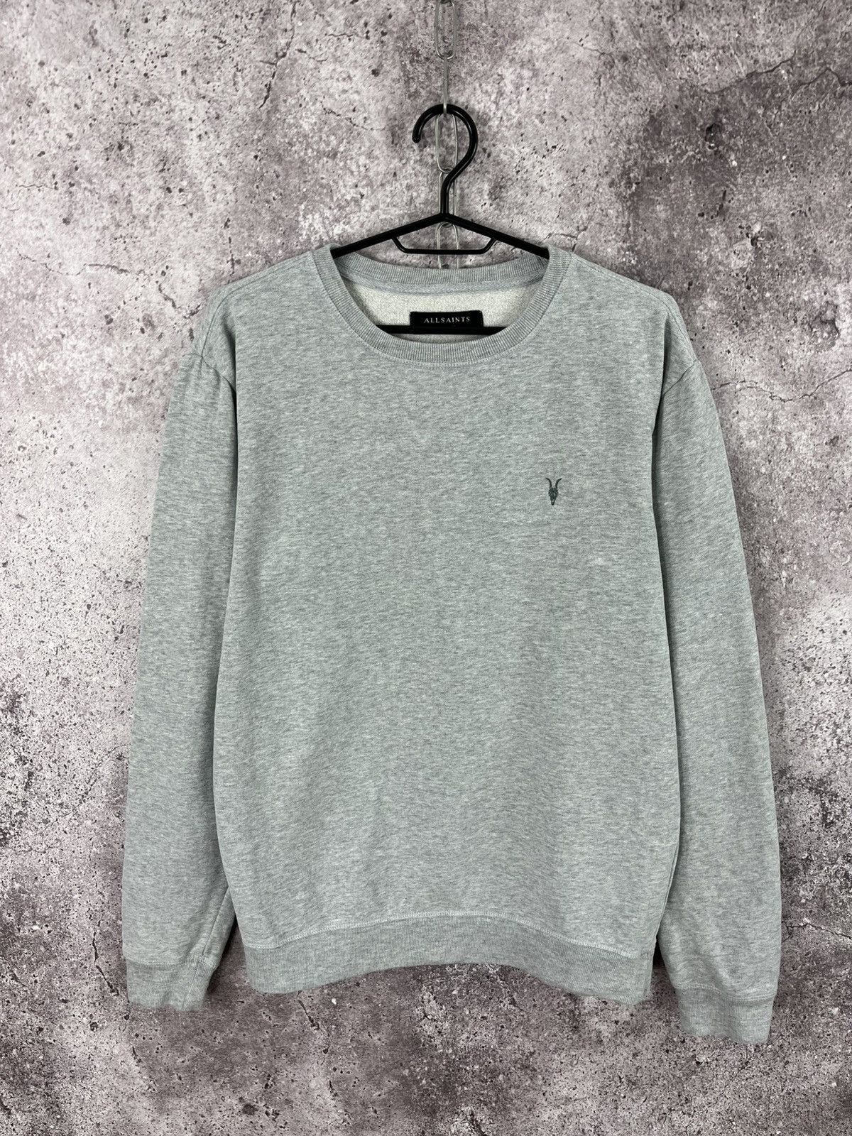Allsaints Allsaints Crew Neck Sweatshirt Small Embroidery Logo Size S Size US S / EU 44-46 / 1 - 1 Thumbnail