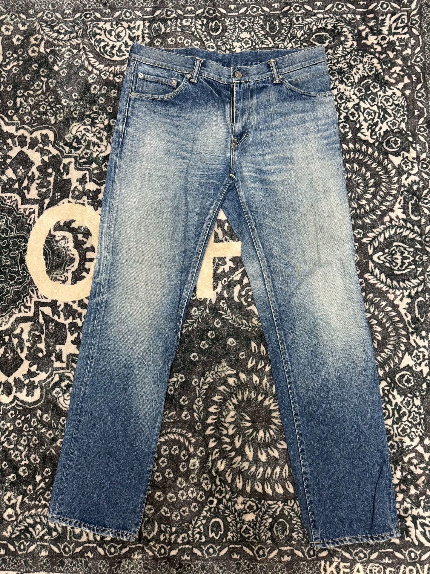 Visvim Visvim 03D6 Blue wash jeans Size US 34 / EU 50 - 1 Thumbnail