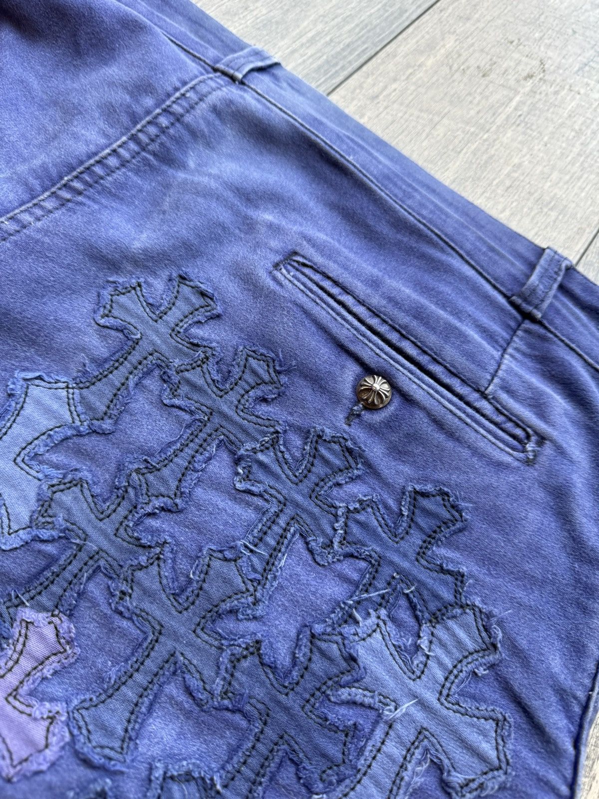 Chrome Hearts Chrome Hearts 30’s French Blue Work Pants - 34 Size US 34 / EU 50 - 4 Thumbnail