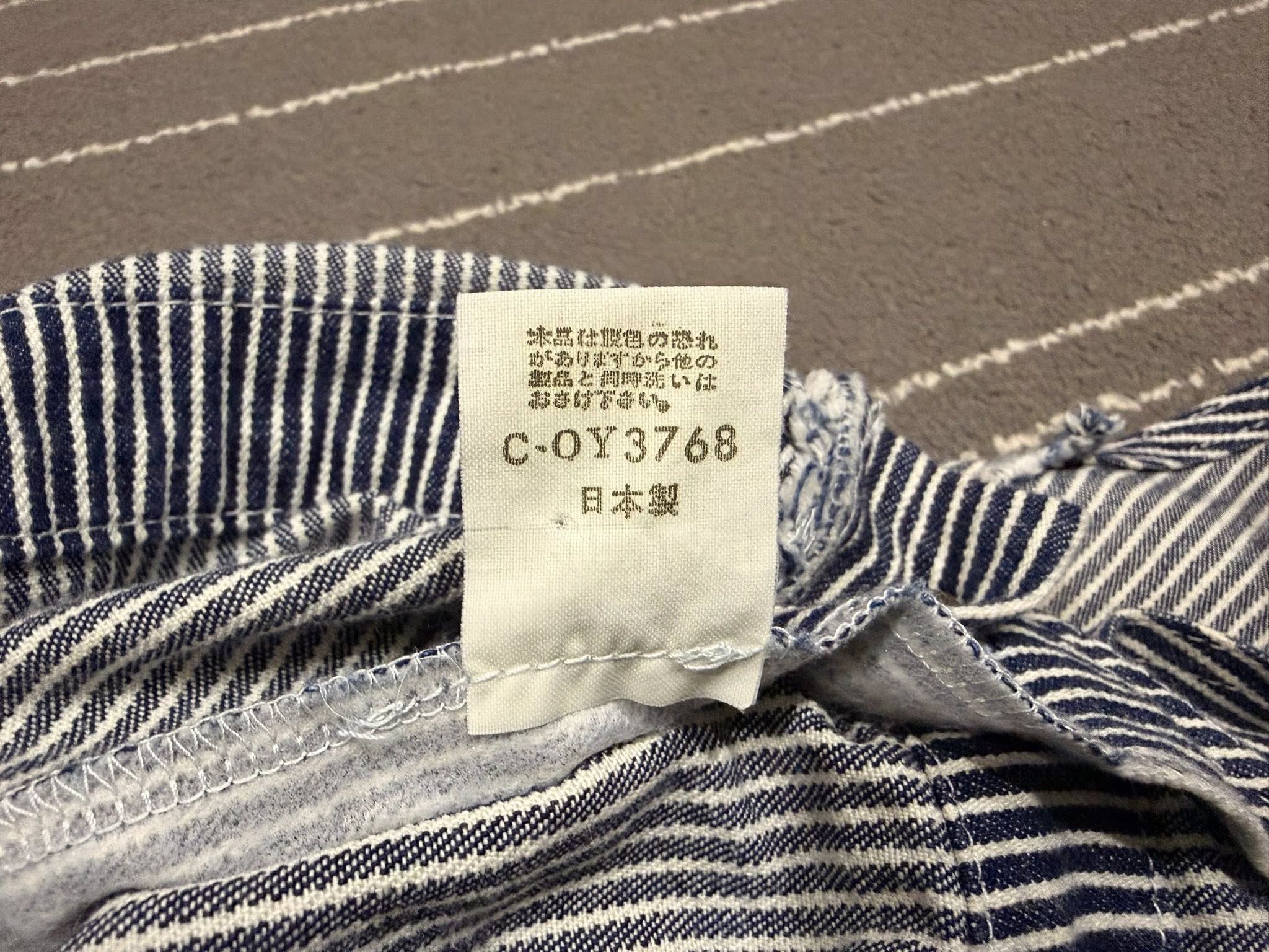 Japanese Brand Takumi Hatakeyama premier sept overall w28-34 1456 Size 30" / US 8 / IT 44 - 6 Thumbnail
