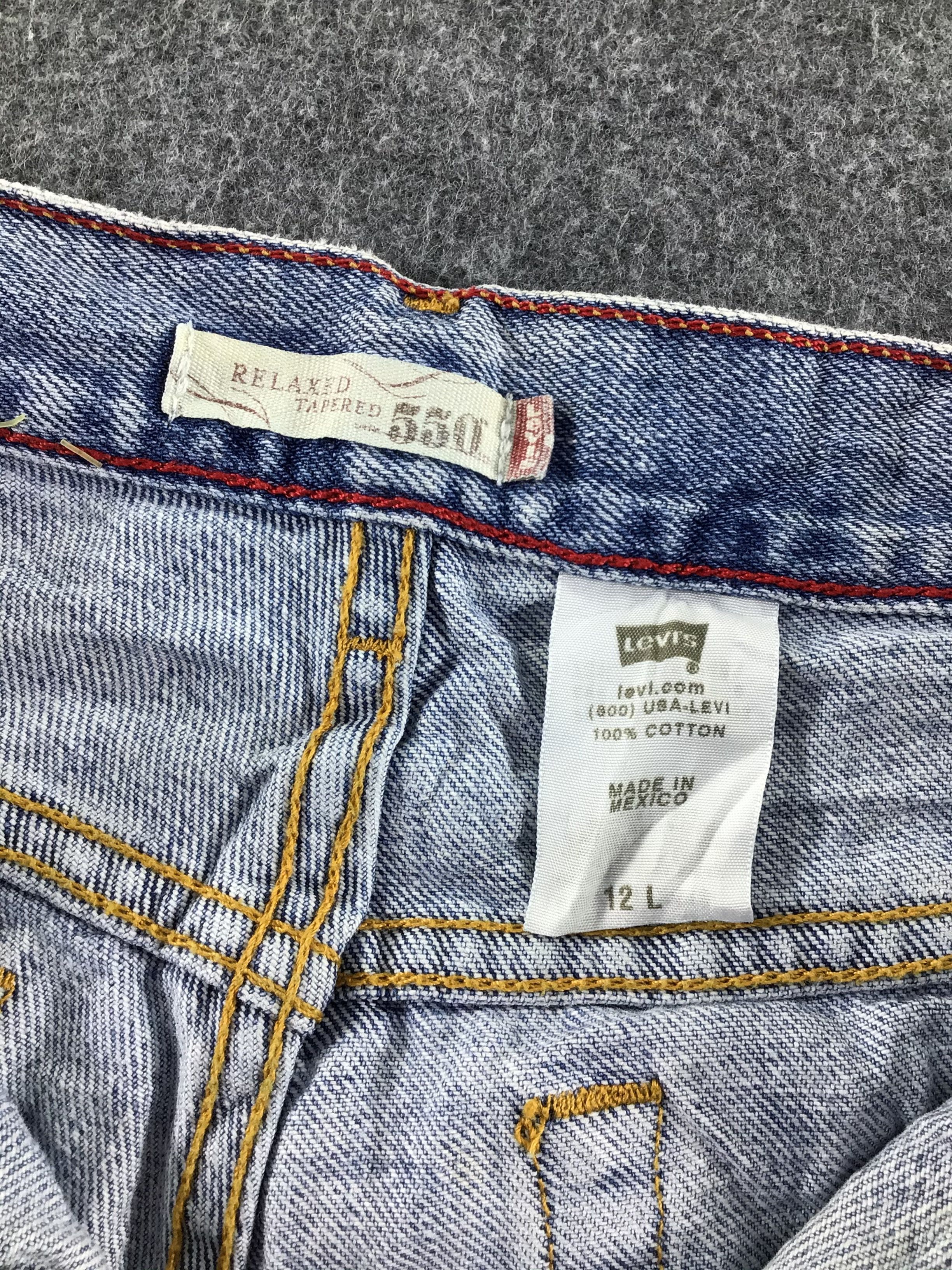 Levi's Vintage Levis 550 Jeans Blue Stone Washed -J523 Size US 31 - 9 Thumbnail