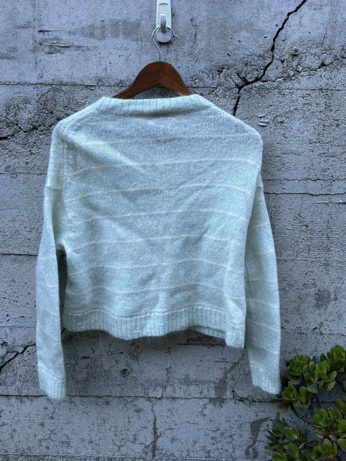 Acne Studios RARE GRAIL Acne Studios mint striped sweater unisex Size US S / EU 44-46 / 1 - 4 Thumbnail