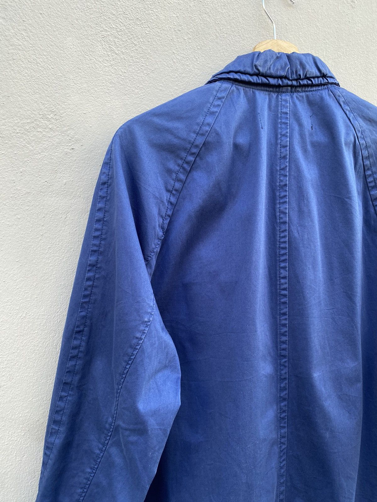 Designer × Issey Miyake × mercibeaucoup Mercibeaucoup by ISSEY MIYAKE Long Parka Blue Garment-Dyed Size US L / EU 52-54 / 3 - 12 Thumbnail