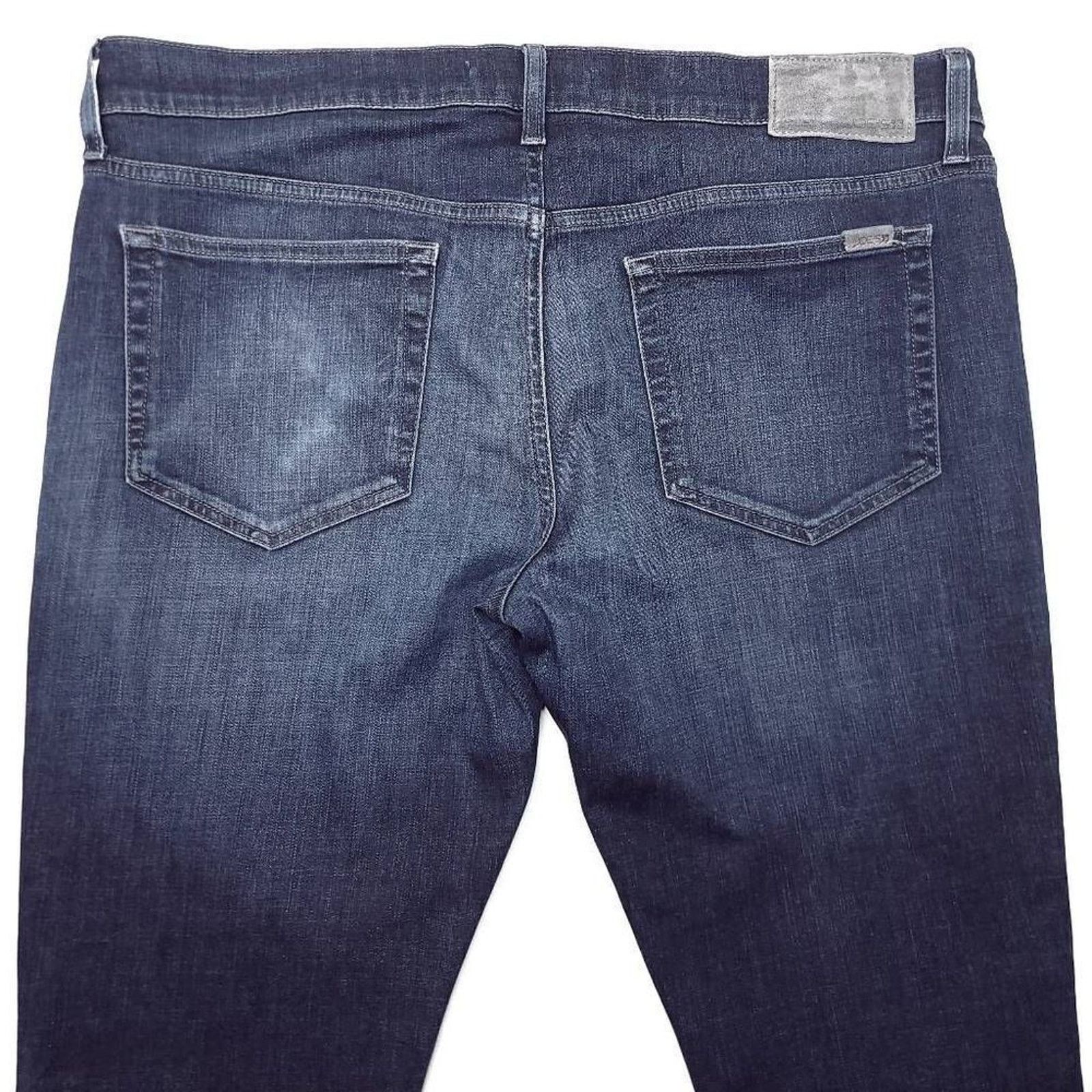 Joe's Joes Jeans Slim Fit Mens 36x28 Blue Dark Wash Denim Mid Rise Size US 36 / EU 52 - 8 Thumbnail