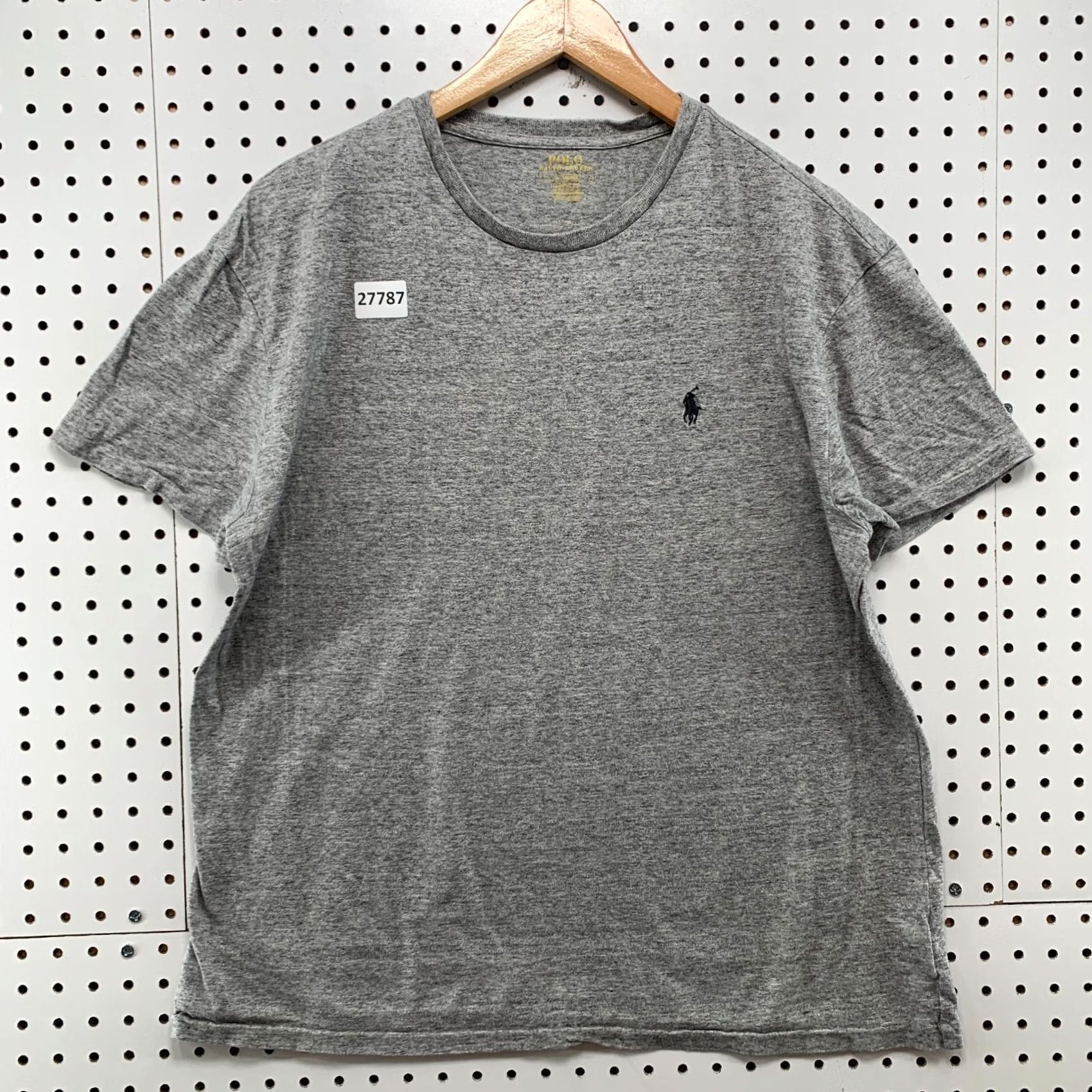 Polo Ralph Lauren Polo Ralph Lauren Shirt Mens Medium Gray Black Pony Classic Fit Size US M / EU 48-50 / 2 - 2 Thumbnail