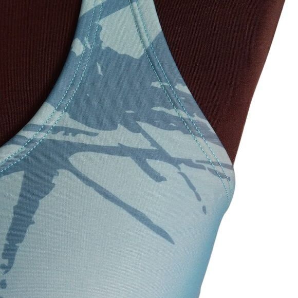 Under Armour Under Armour Size M 34 36 Womens Sports Bra Blue Camo Print Size ONE SIZE - 3 Thumbnail