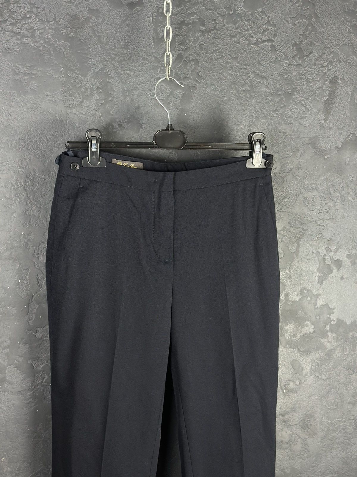 Loro Piana Loro Piana Women’s Virgin Wool Pants Size 40 Size 27" / US 4 / IT 40 - 2 Thumbnail
