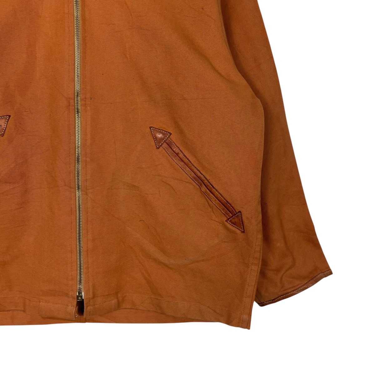 Il Bisonte Vintage IL Bisonte Duck Canvas Hooded Zipper Jacket Size US M / EU 48-50 / 2 - 4 Thumbnail