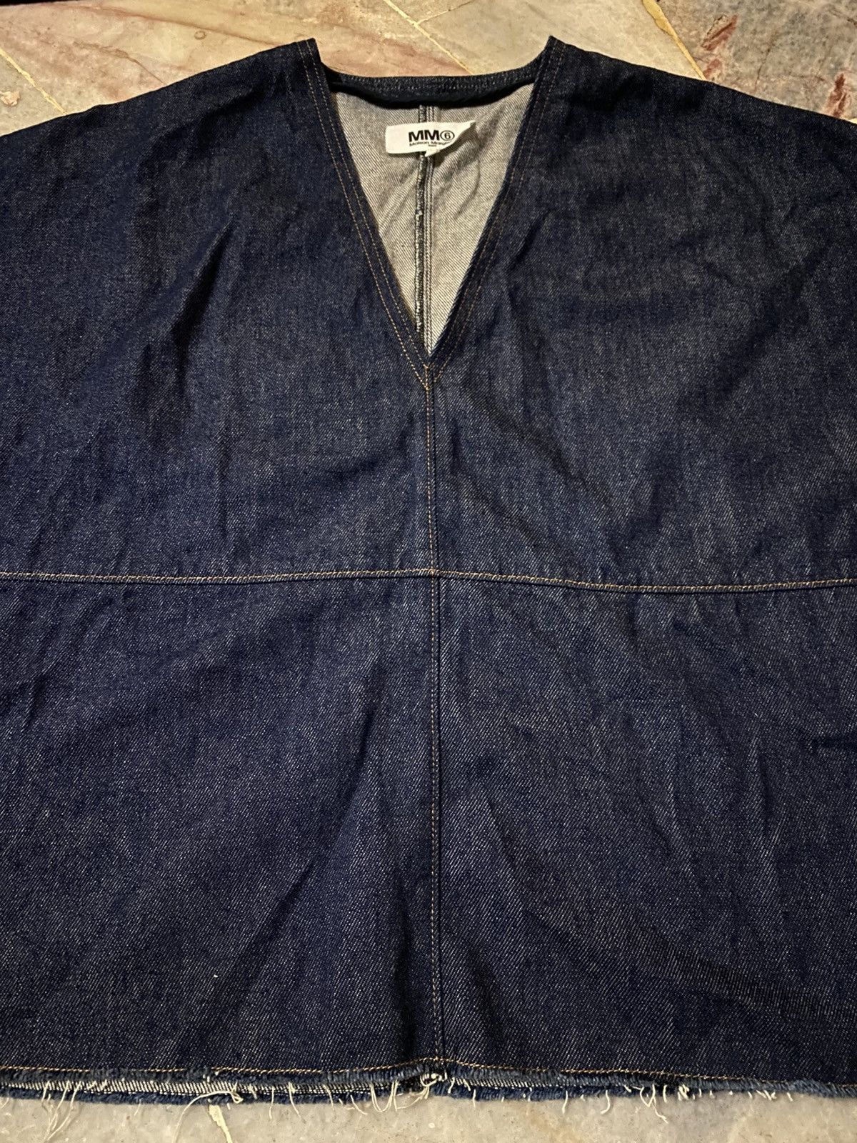 Maison Margiela Maison Margiela MM6 Oversized Unisex Denim Kimono Style Size M / US 6-8 / IT 42-44 - 4 Thumbnail