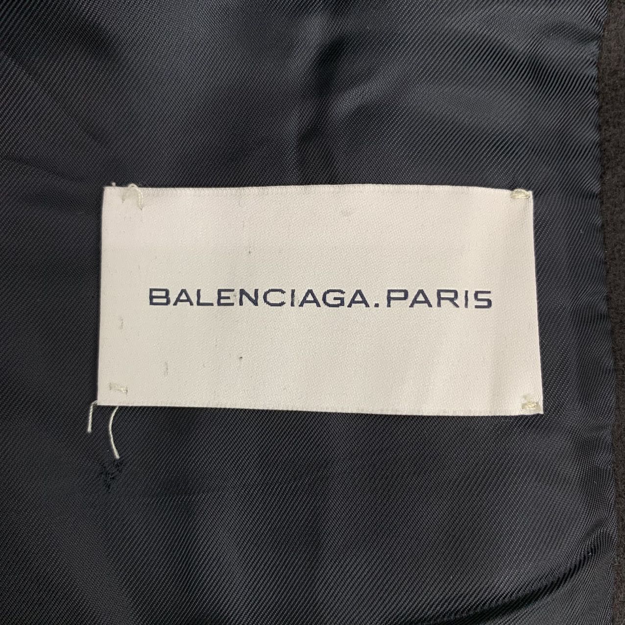 Balenciaga Balenciaga Brown Wool Hooded Coat (Size L) Size US L / EU 52-54 / 3 - 5 Thumbnail