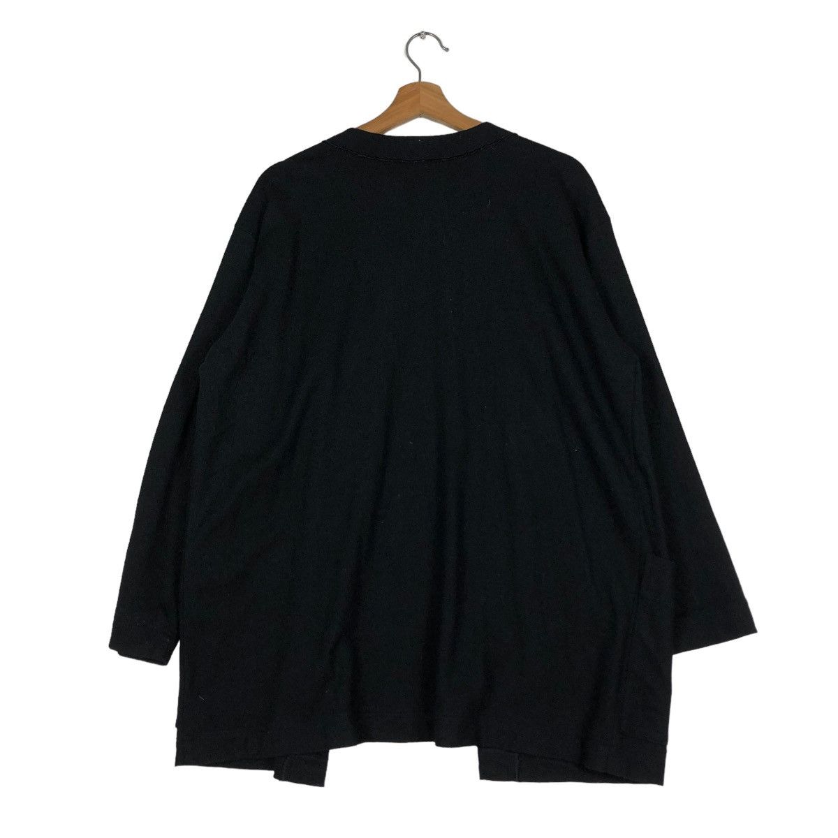 Issey Miyake 🔥VINTAGE ISSEY MIYAKE PLANTATION BLOUSE RICH BLACK Size M / US 6-8 / IT 42-44 - 10 Thumbnail
