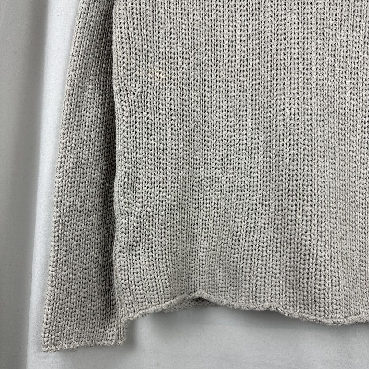 Gucci Gucci Chunky Cotton Knit Sweater Light Grey Size US S / EU 44-46 / 1 - 5 Thumbnail